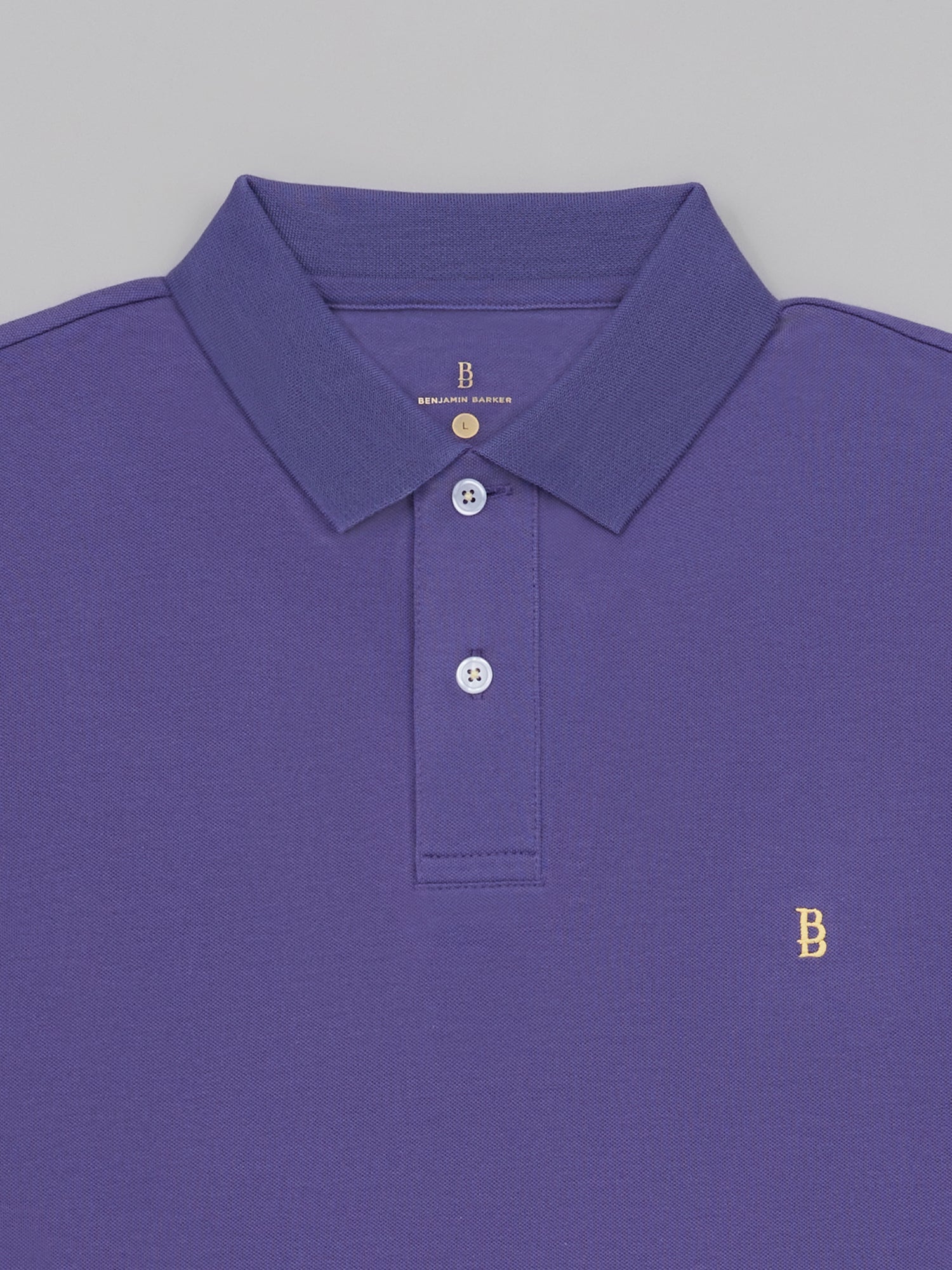 Pique Logo Polo Tee