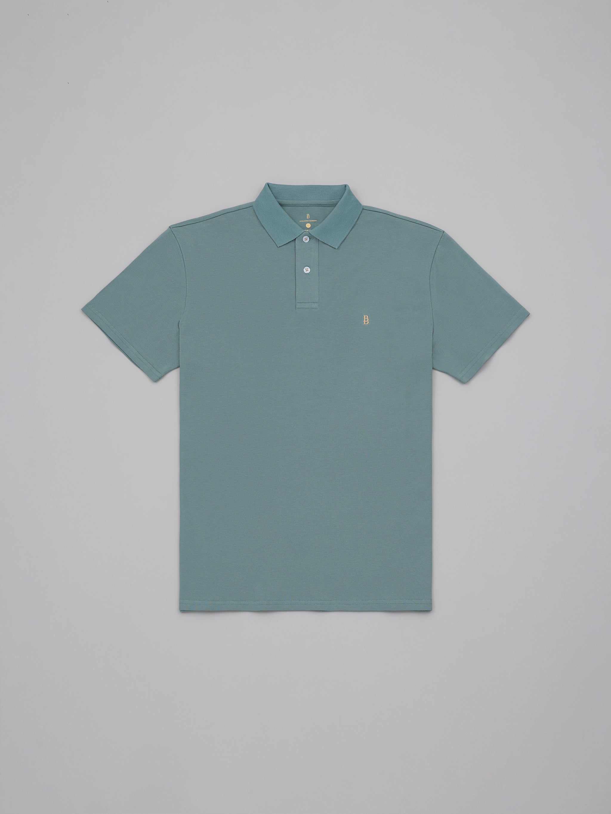 Pique Logo Polo Tee