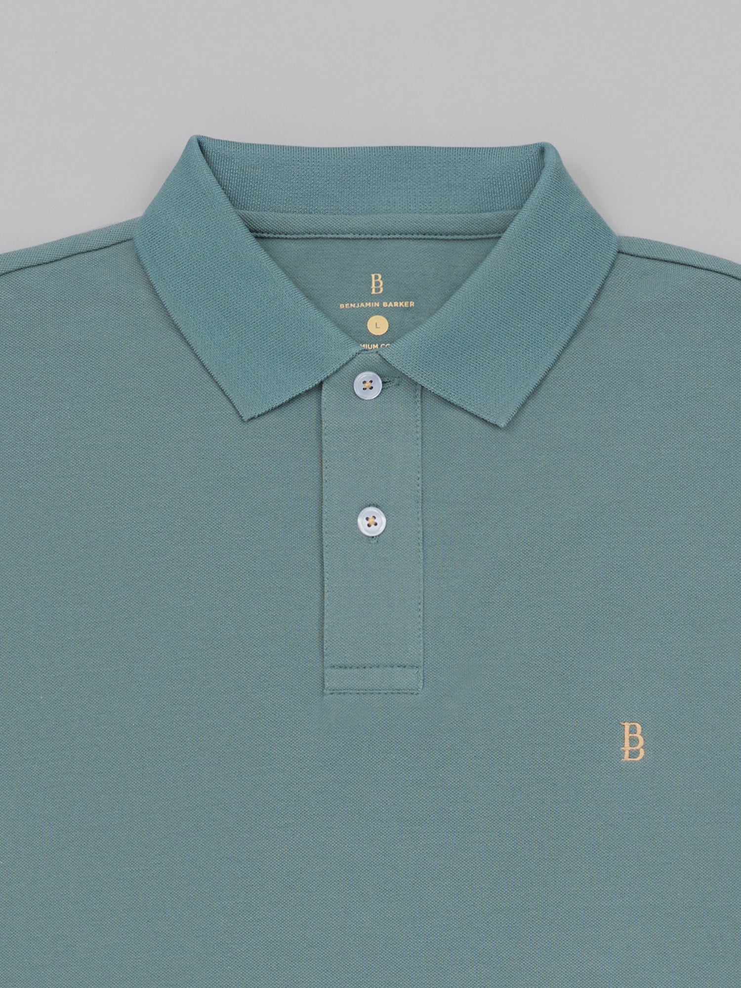 Pique Logo Polo Tee