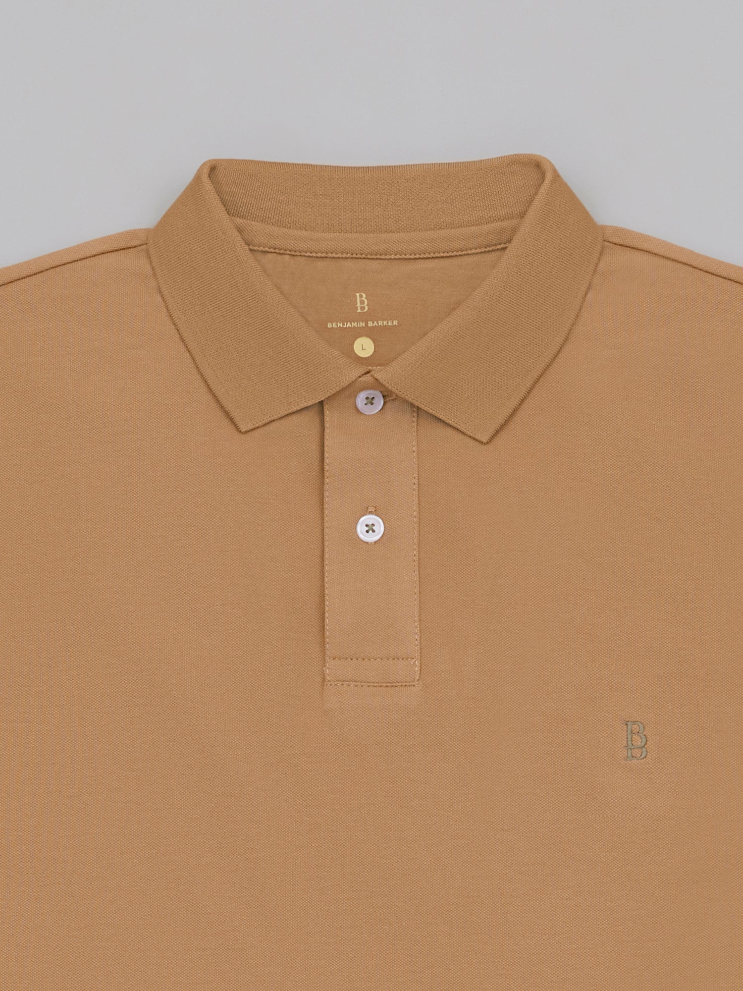 Pique Logo Polo Tee