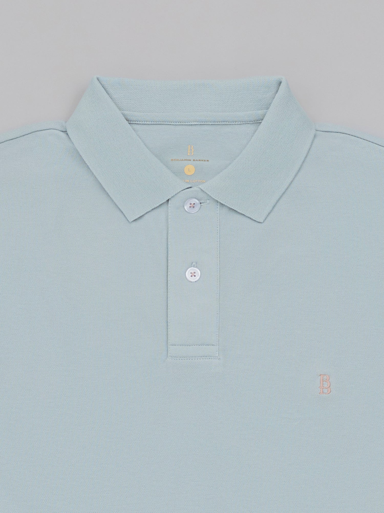 Pique Logo Polo Tee