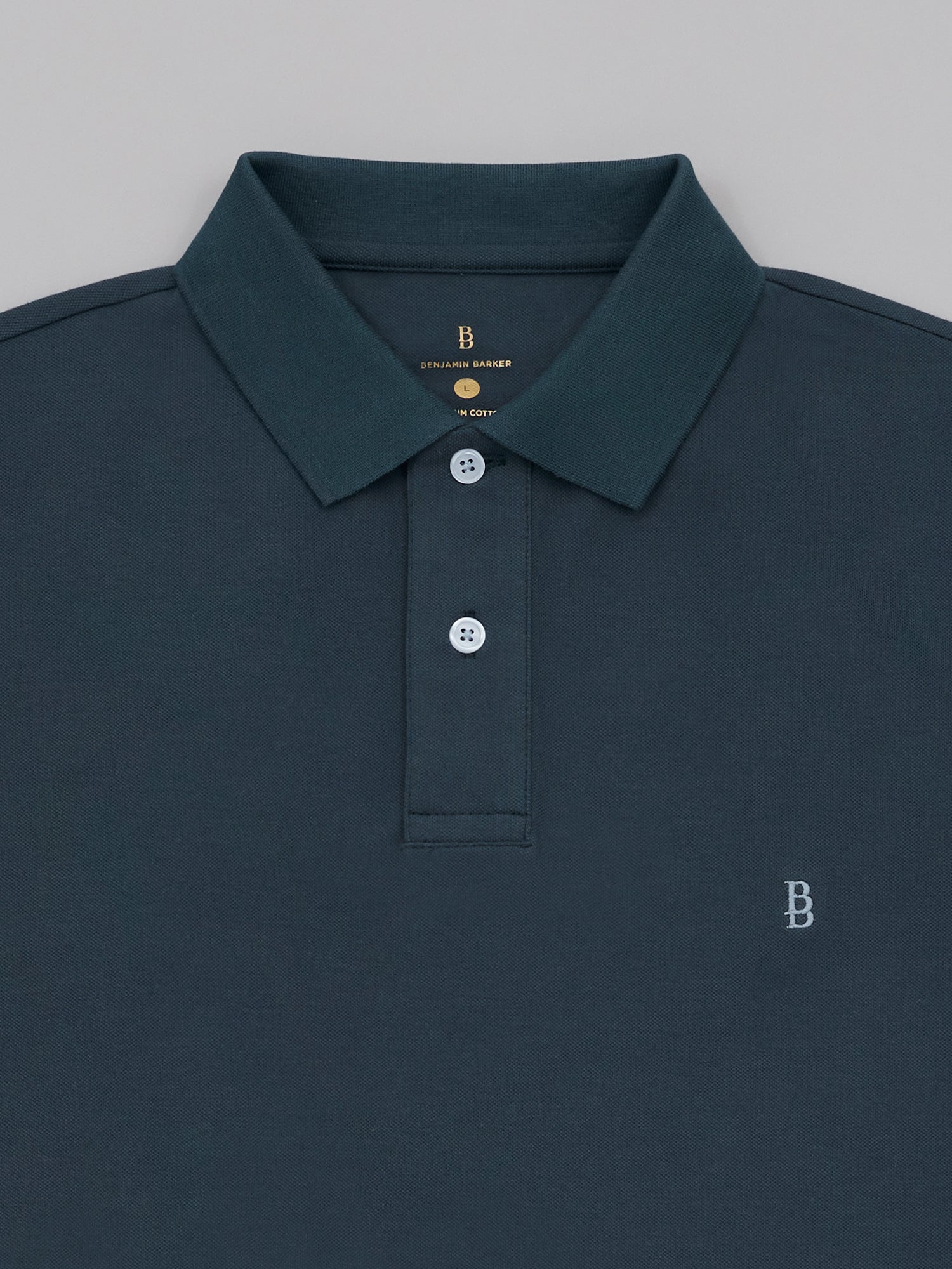 Pique Logo Polo Tee