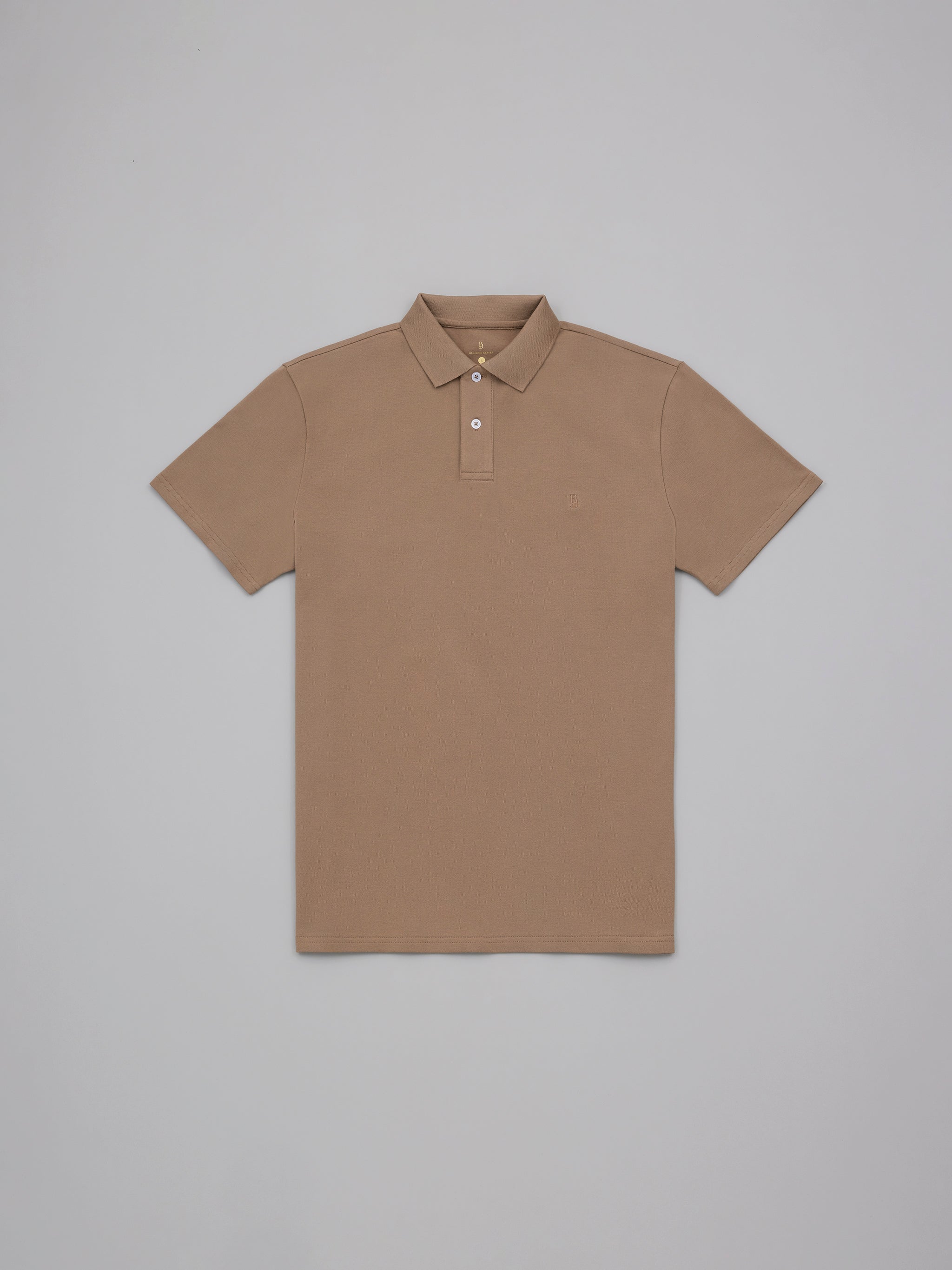 Pique Logo Polo Tee