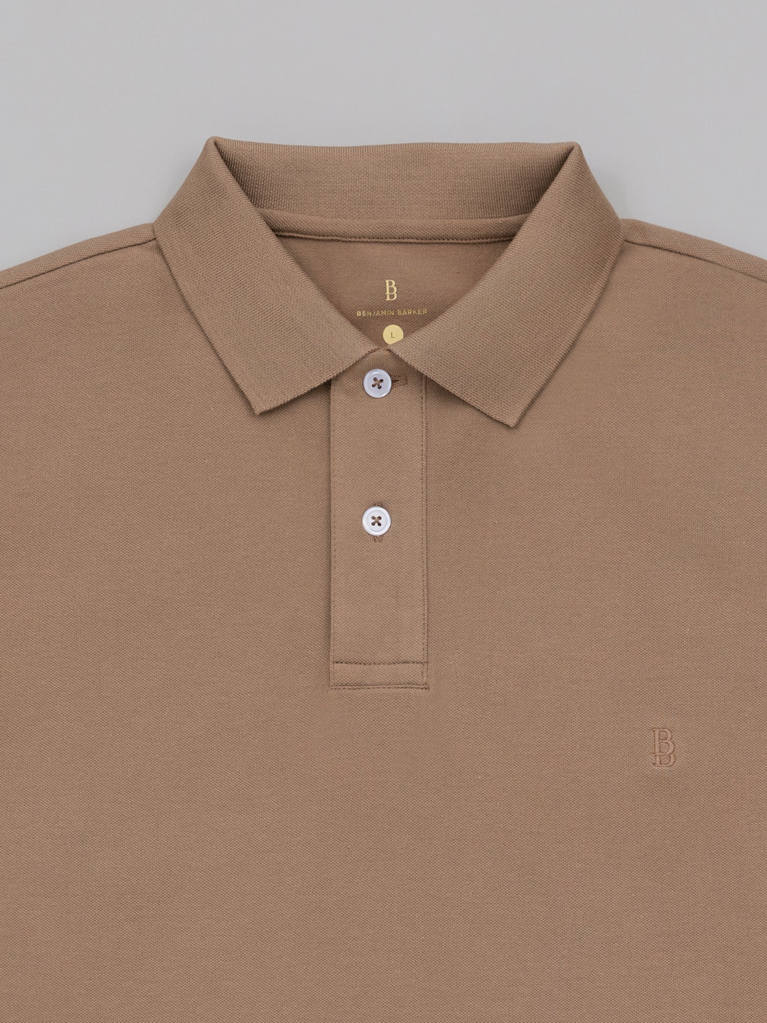 Pique Logo Polo Tee