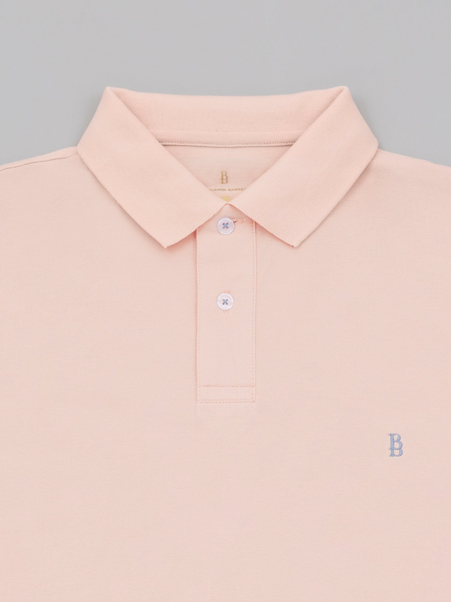 Pique Logo Polo Tee
