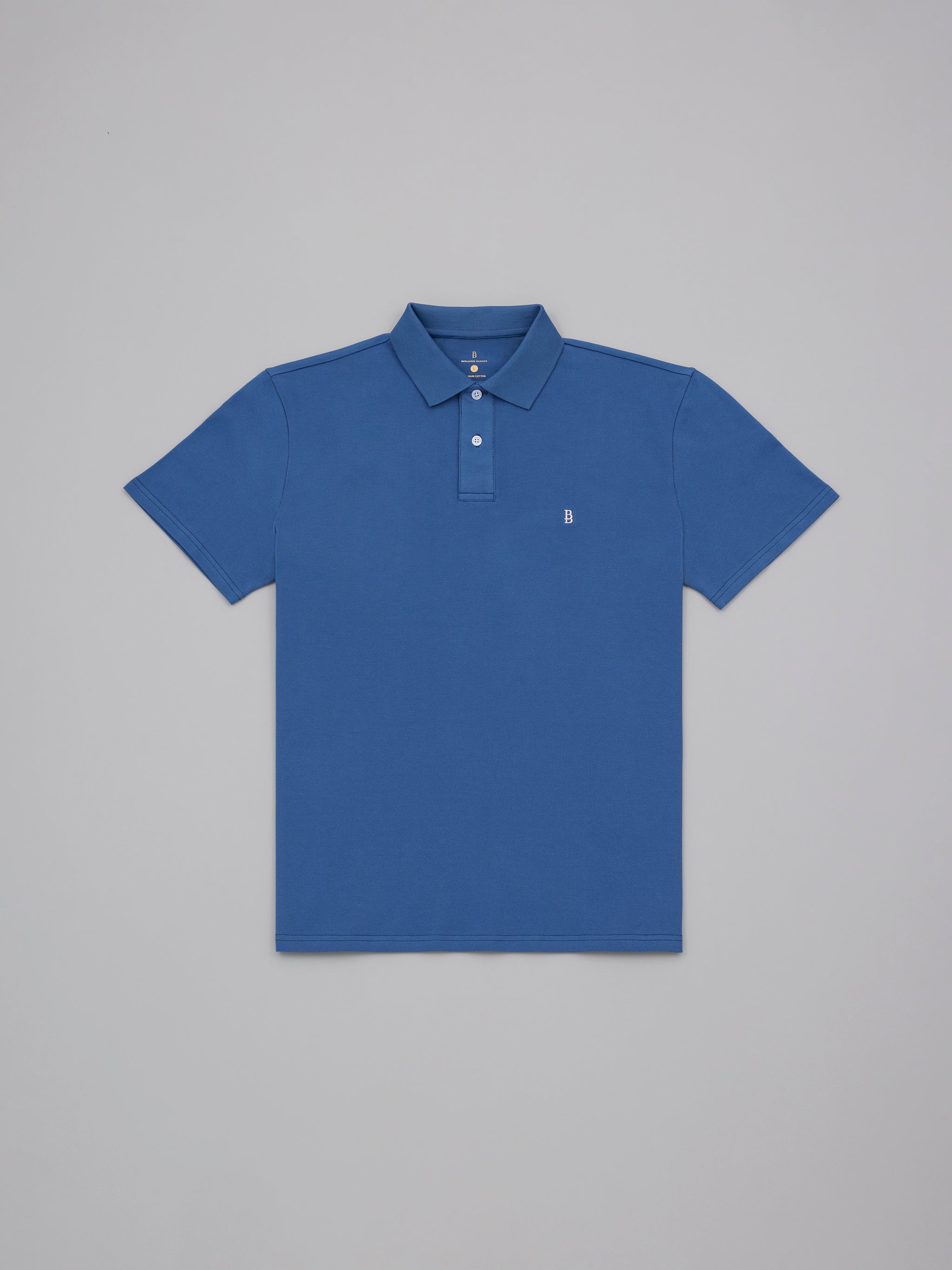 Pique Logo Polo Tee
