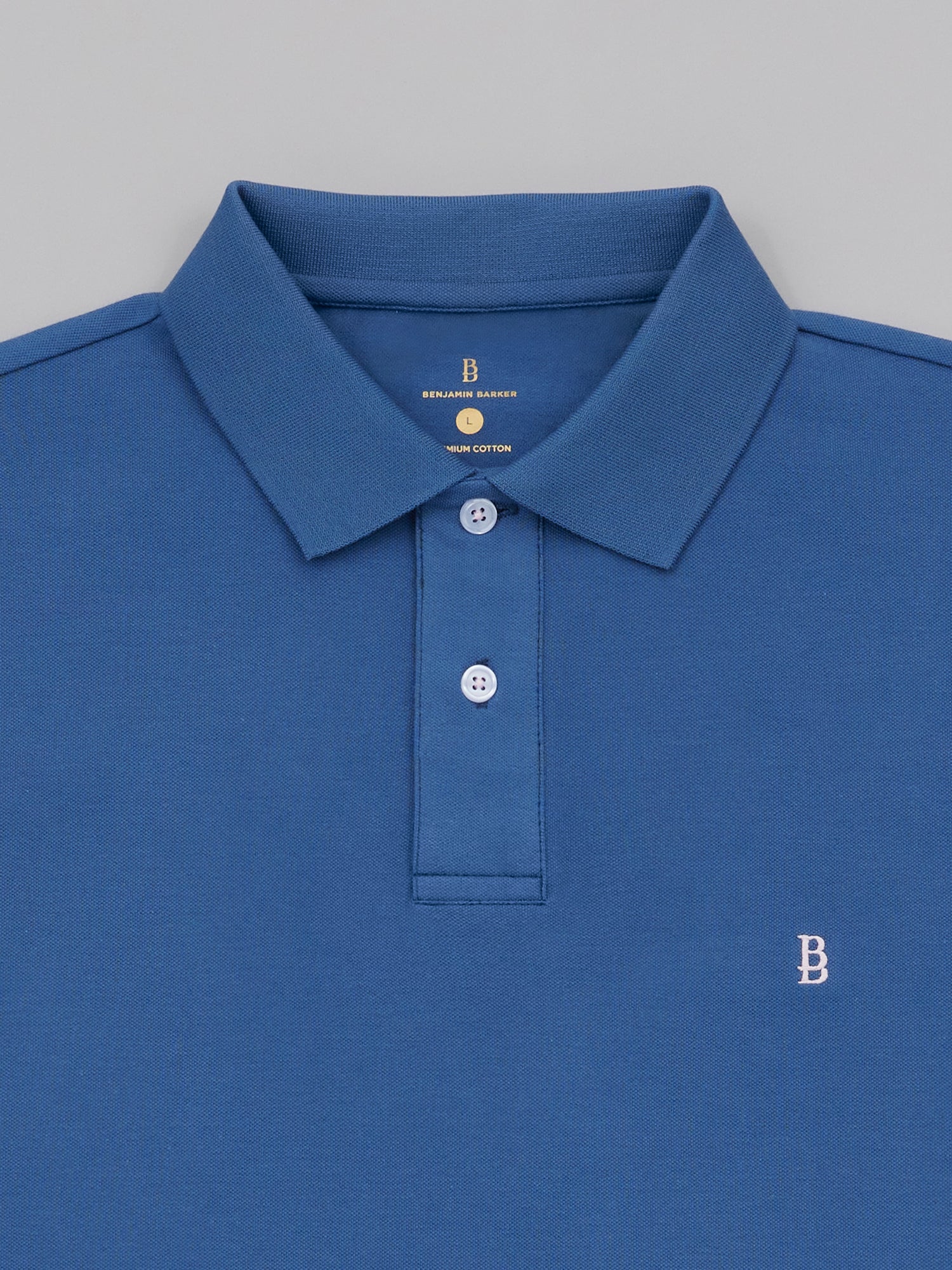 Pique Logo Polo Tee