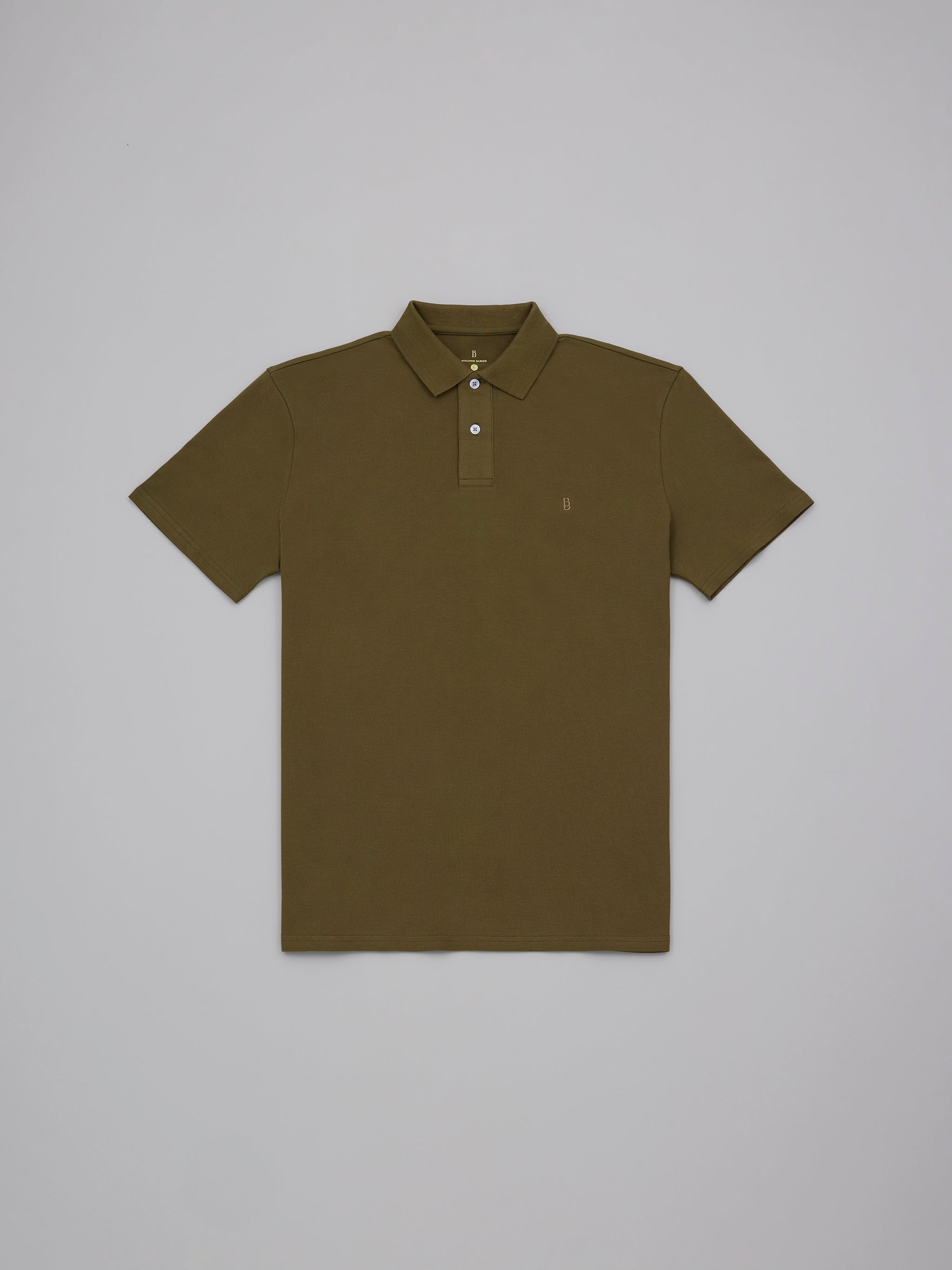 Pique Logo Polo Tee