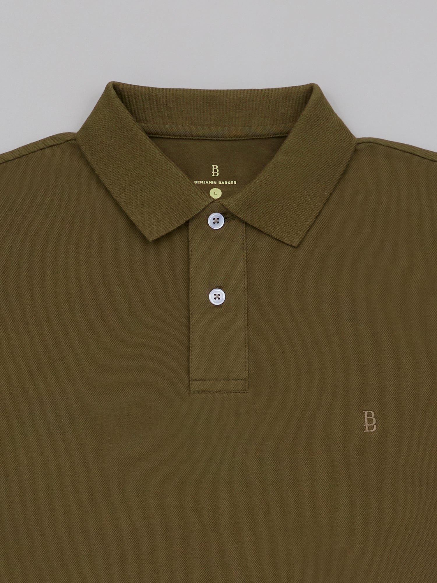 Pique Logo Polo Tee
