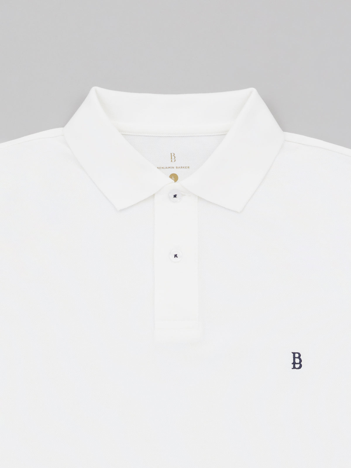 Pique Logo Polo Tee