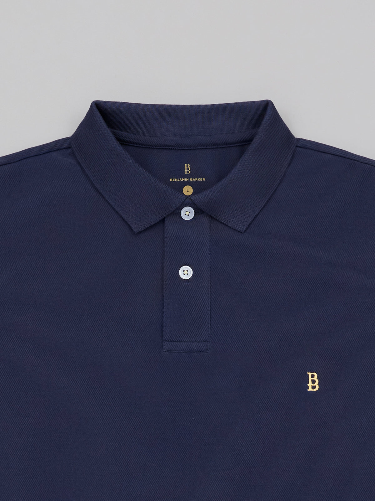 Pique Logo Polo Tee