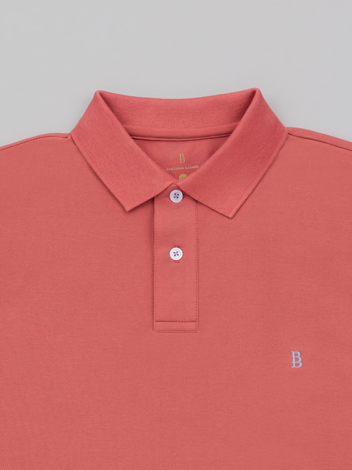 Pique Logo Polo Tee