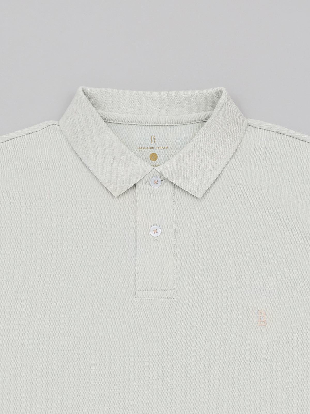 Pique Logo Polo Tee