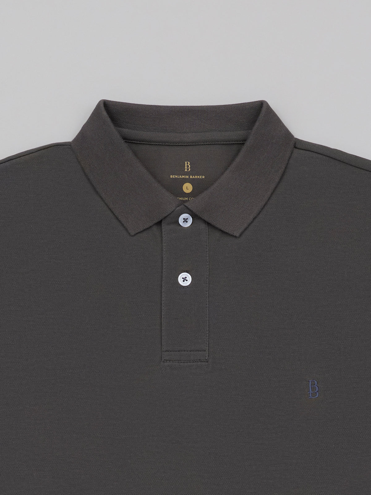 Pique Logo Polo Tee