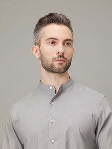 Tomohiro Warm Gray Oxford