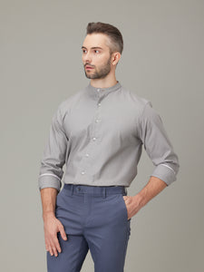 Tomohiro Warm Gray Oxford