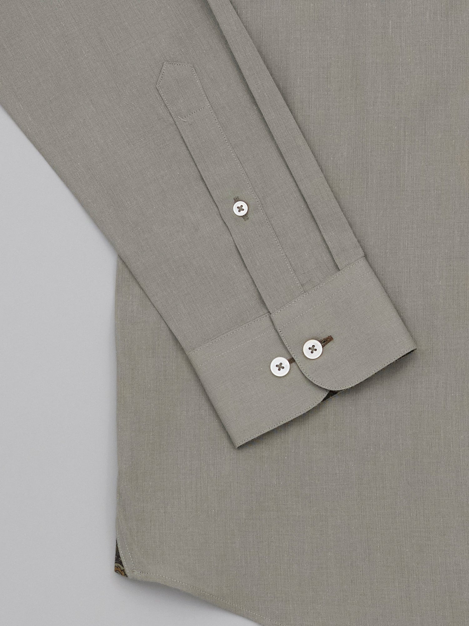Kamakura Olive Albini Extralino Linen