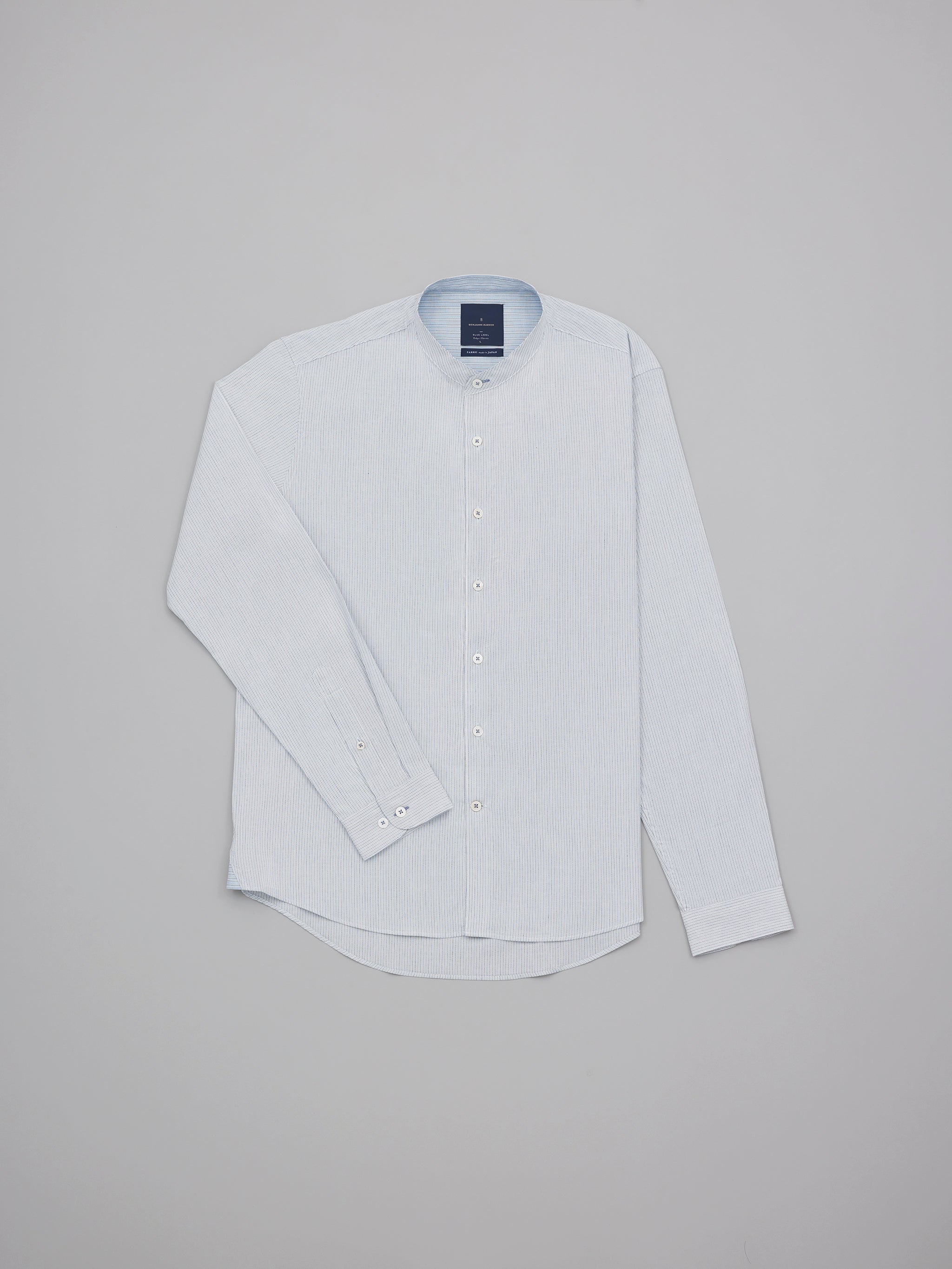 Yasai Sky Blue Pinstripe