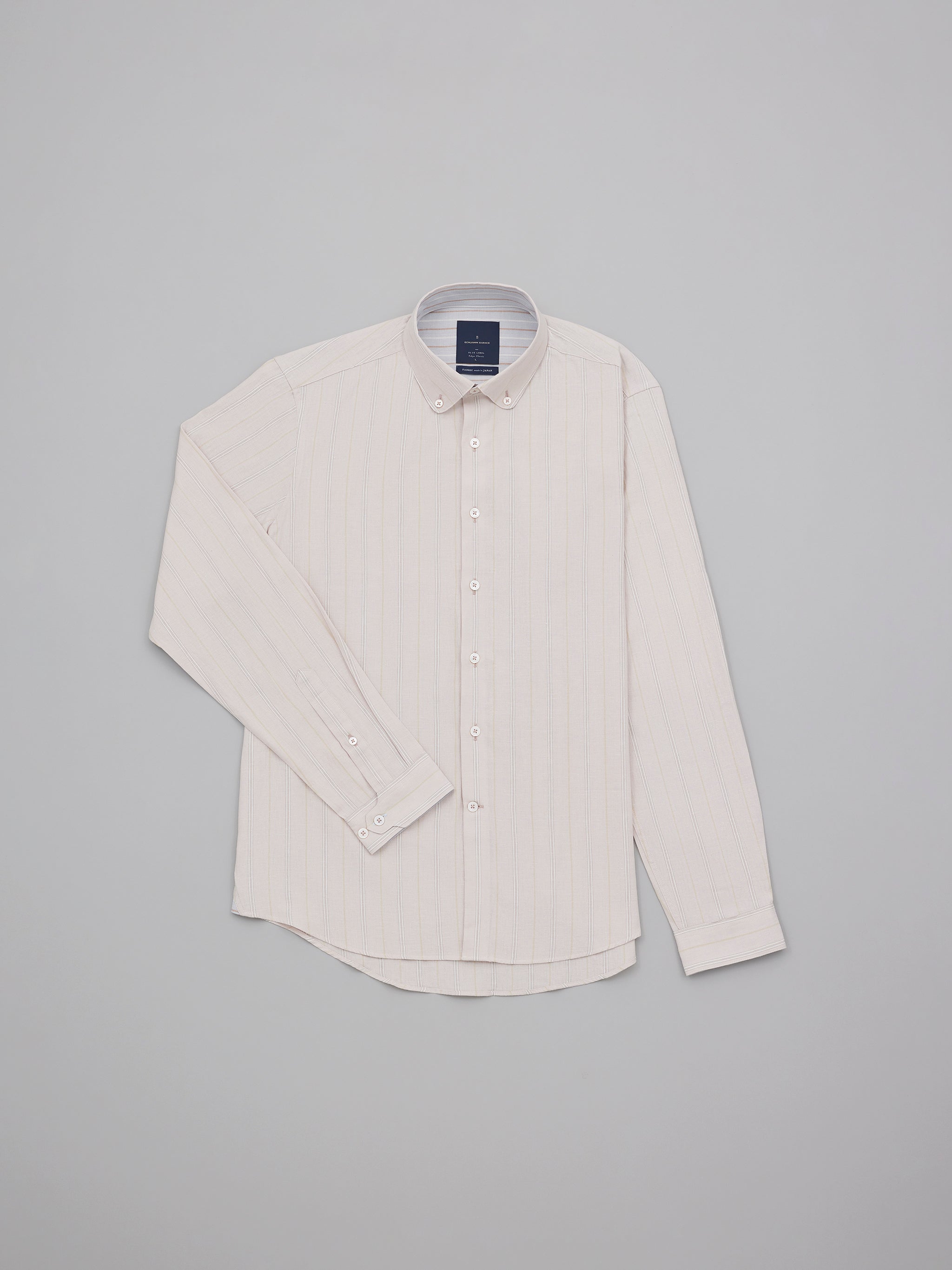 Yamase Pink Linen Stripe