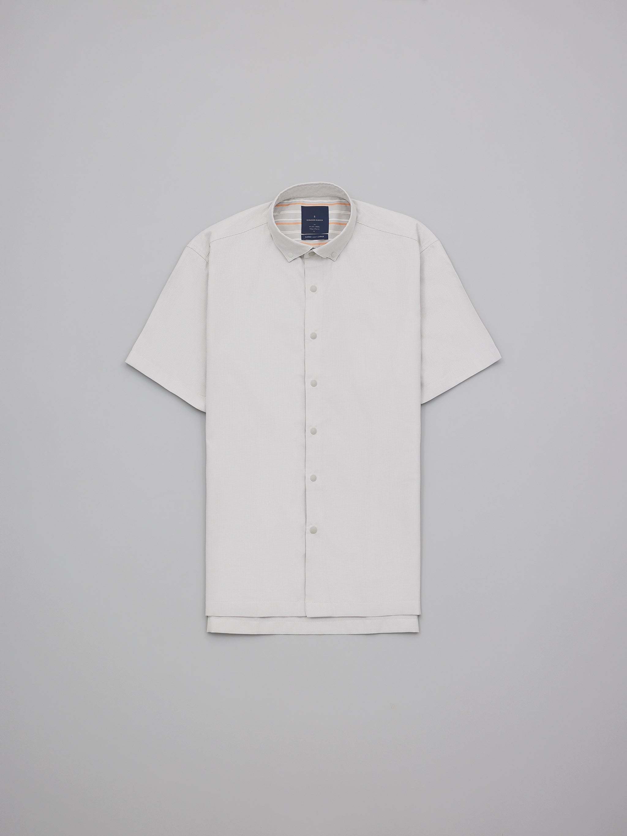 Musashi Ash Waffle Button Down