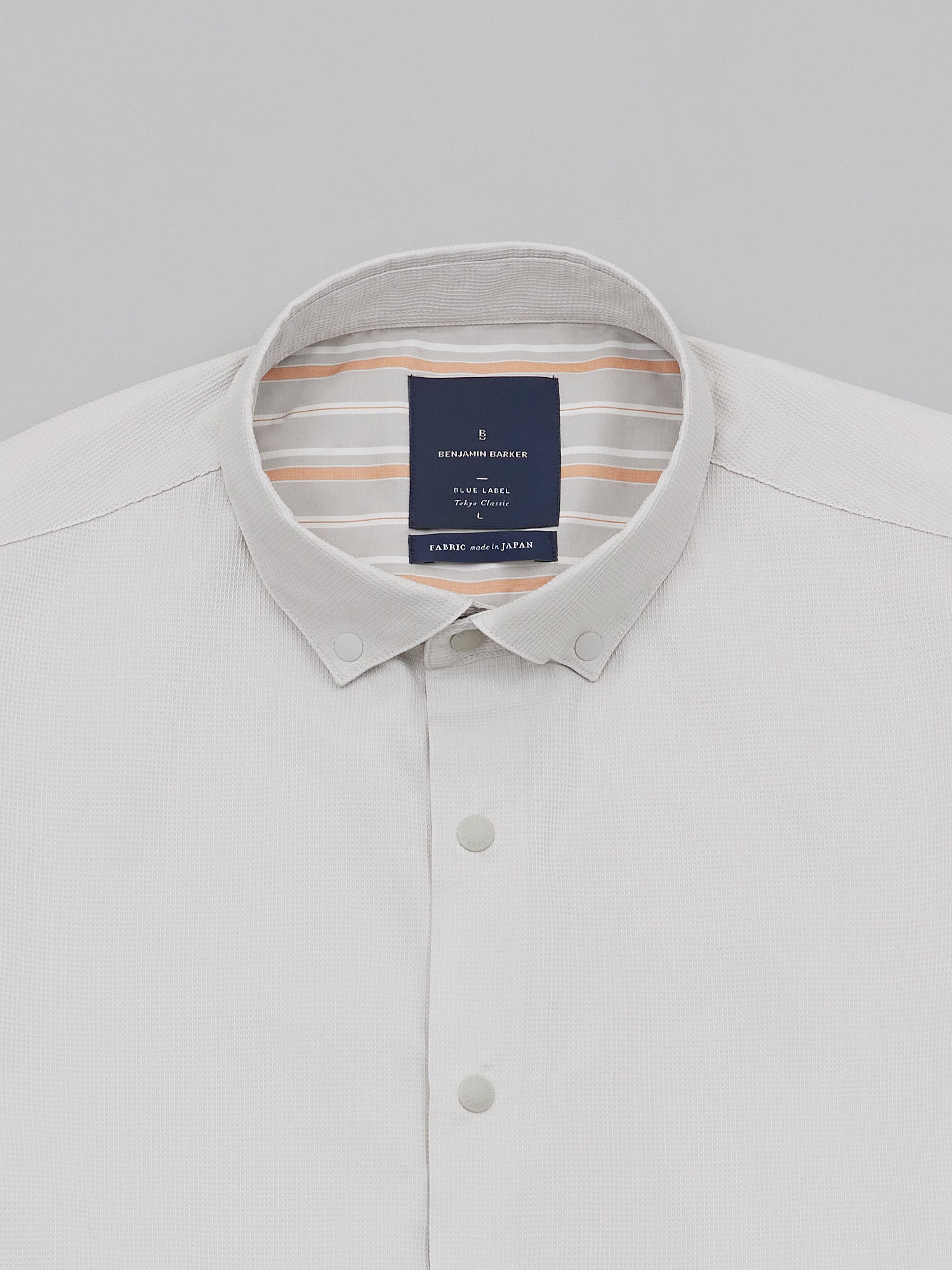 Musashi Ash Waffle Button Down
