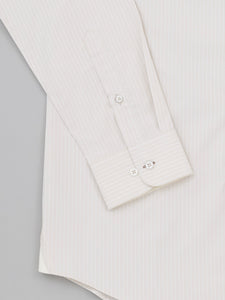Hideki Egret 120/2 Supima Stripe