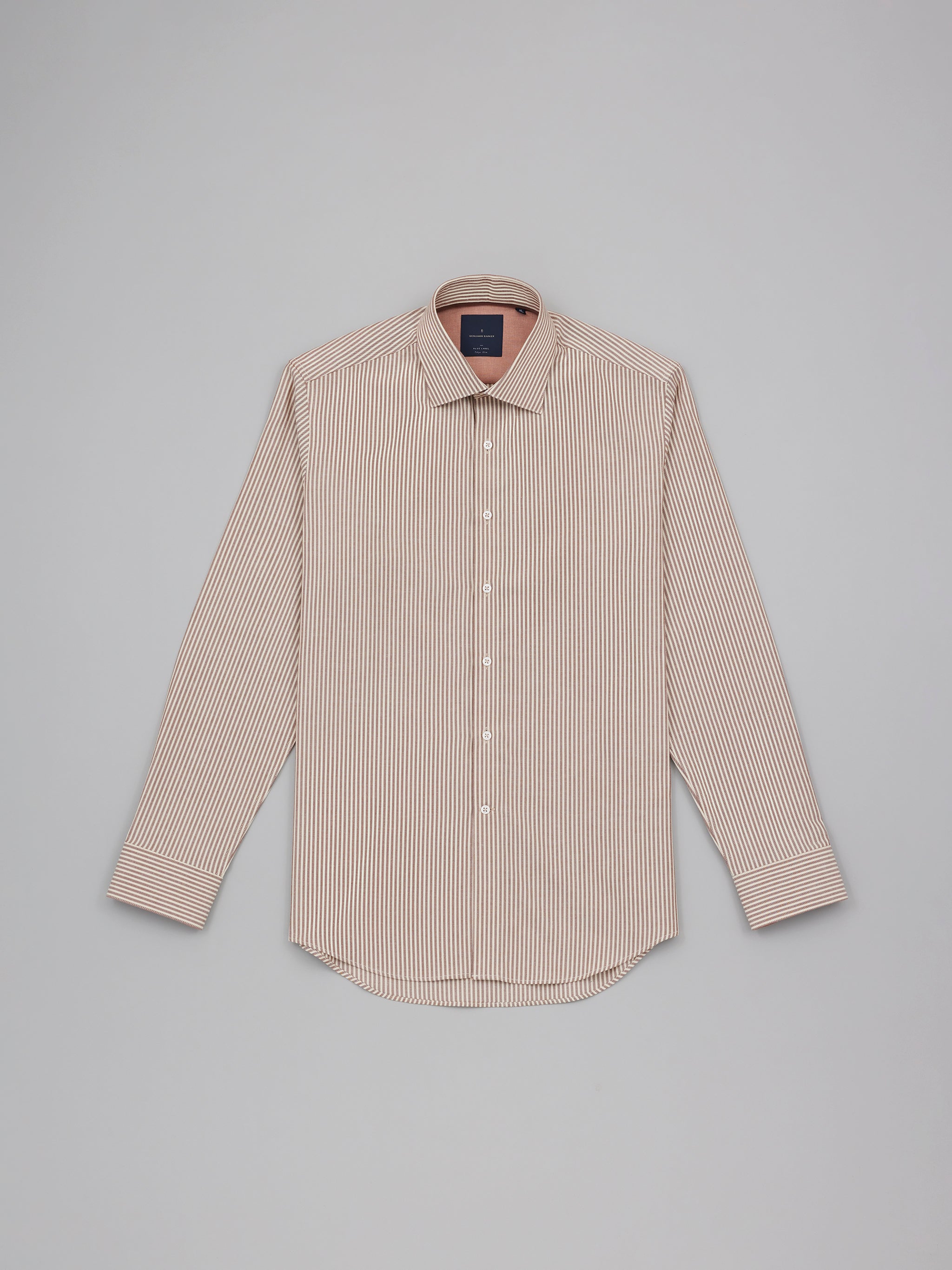 Tomoyoshi Chicory Stripe Twill