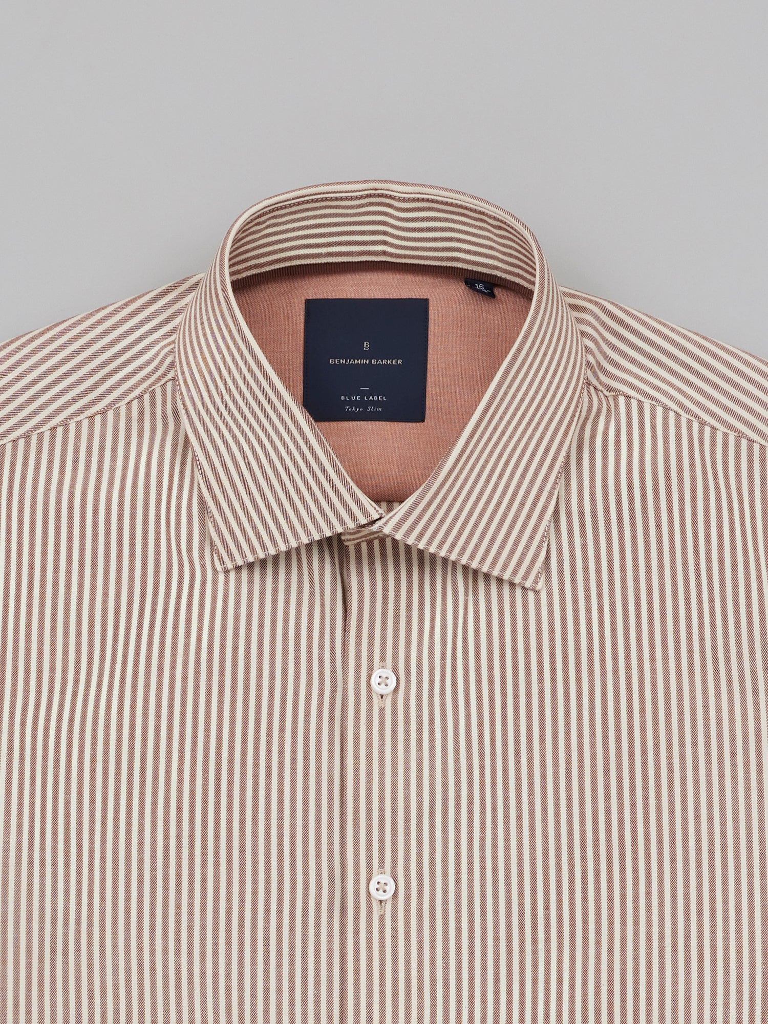Tomoyoshi Chicory Stripe Twill