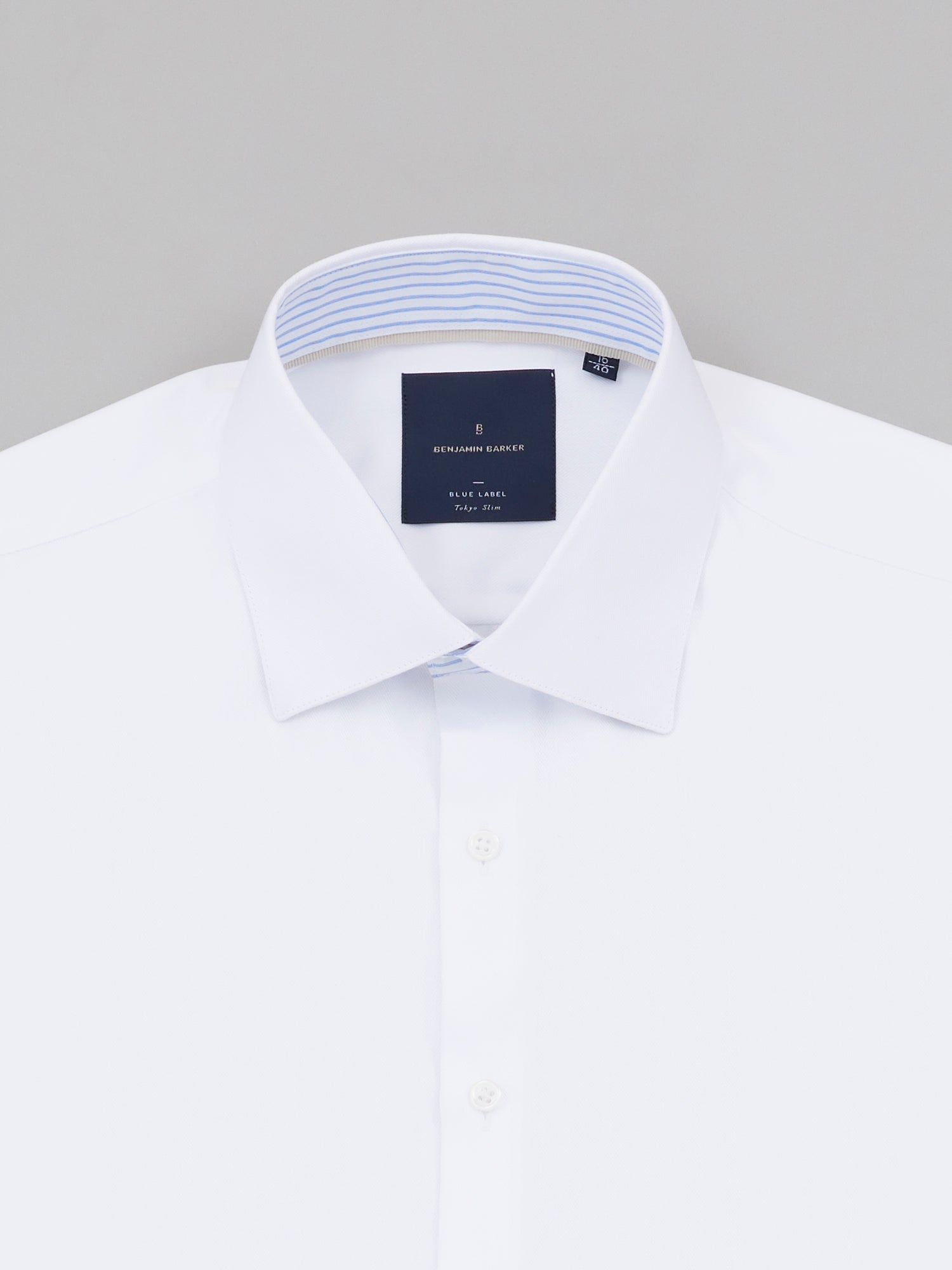 Miyazaki White Easy Care Herringbone