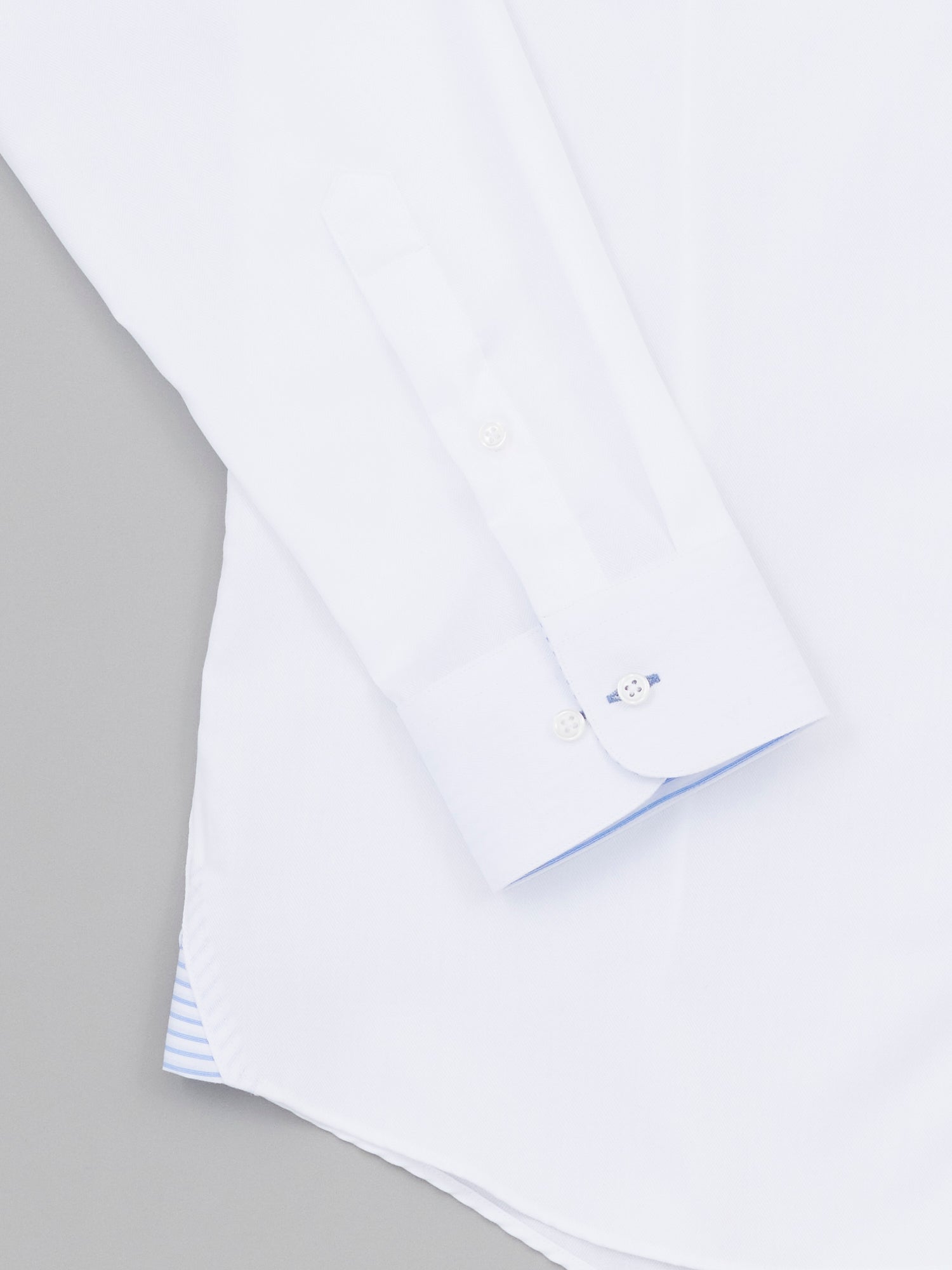 Miyazaki White Easy Care Herringbone