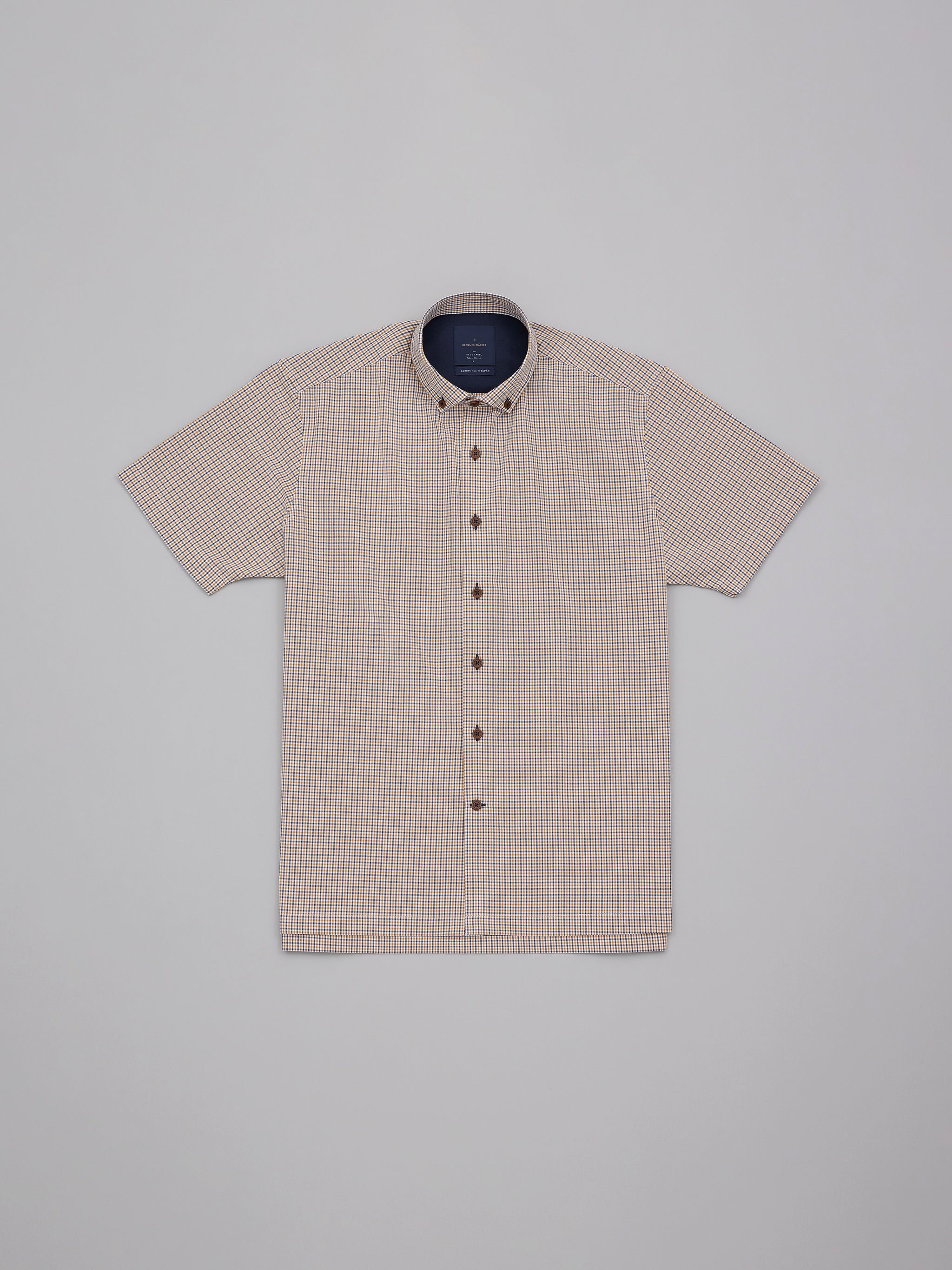 Amami Navy Button Down