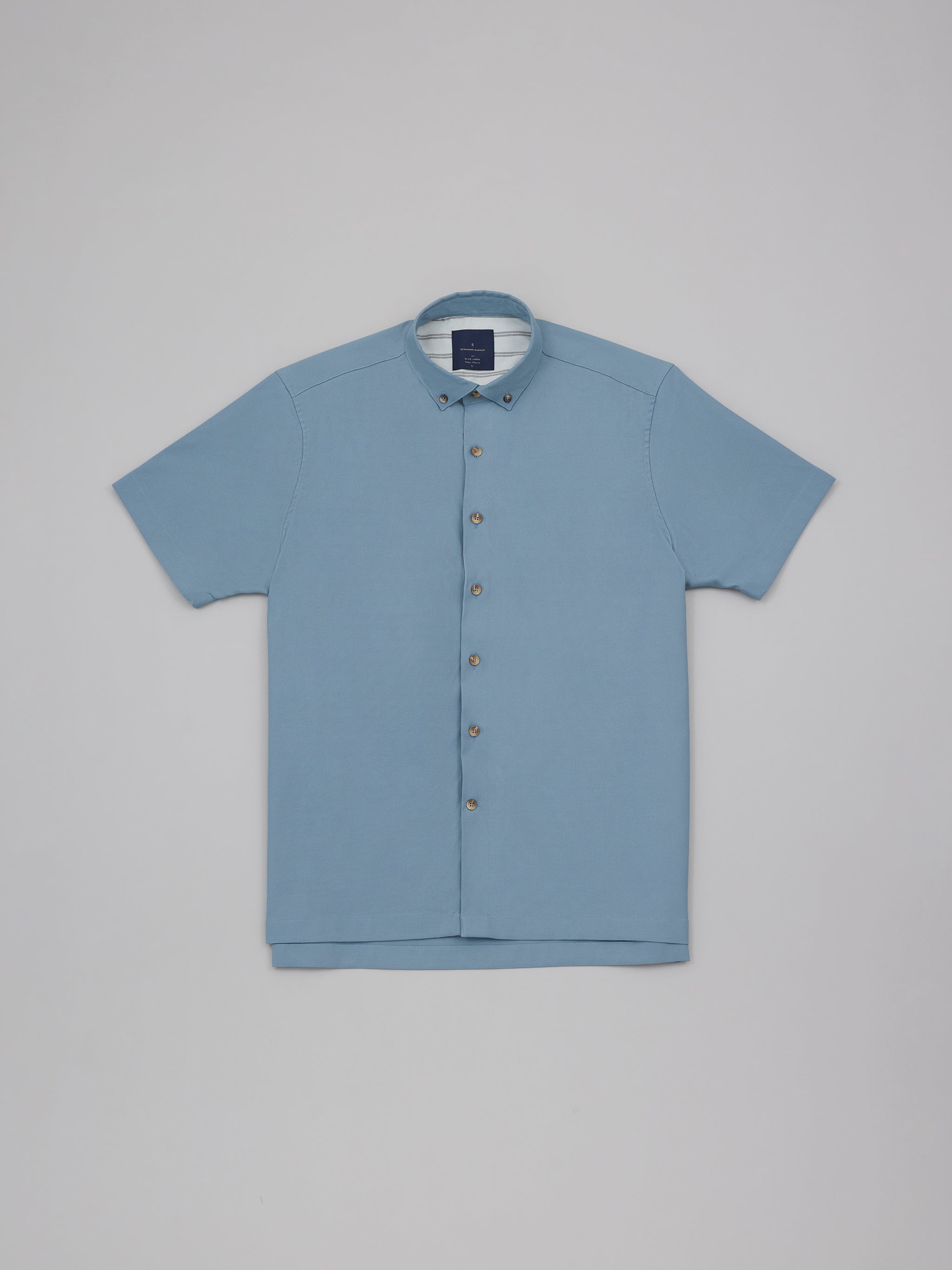 Katsumi Cameo Blue Button Down