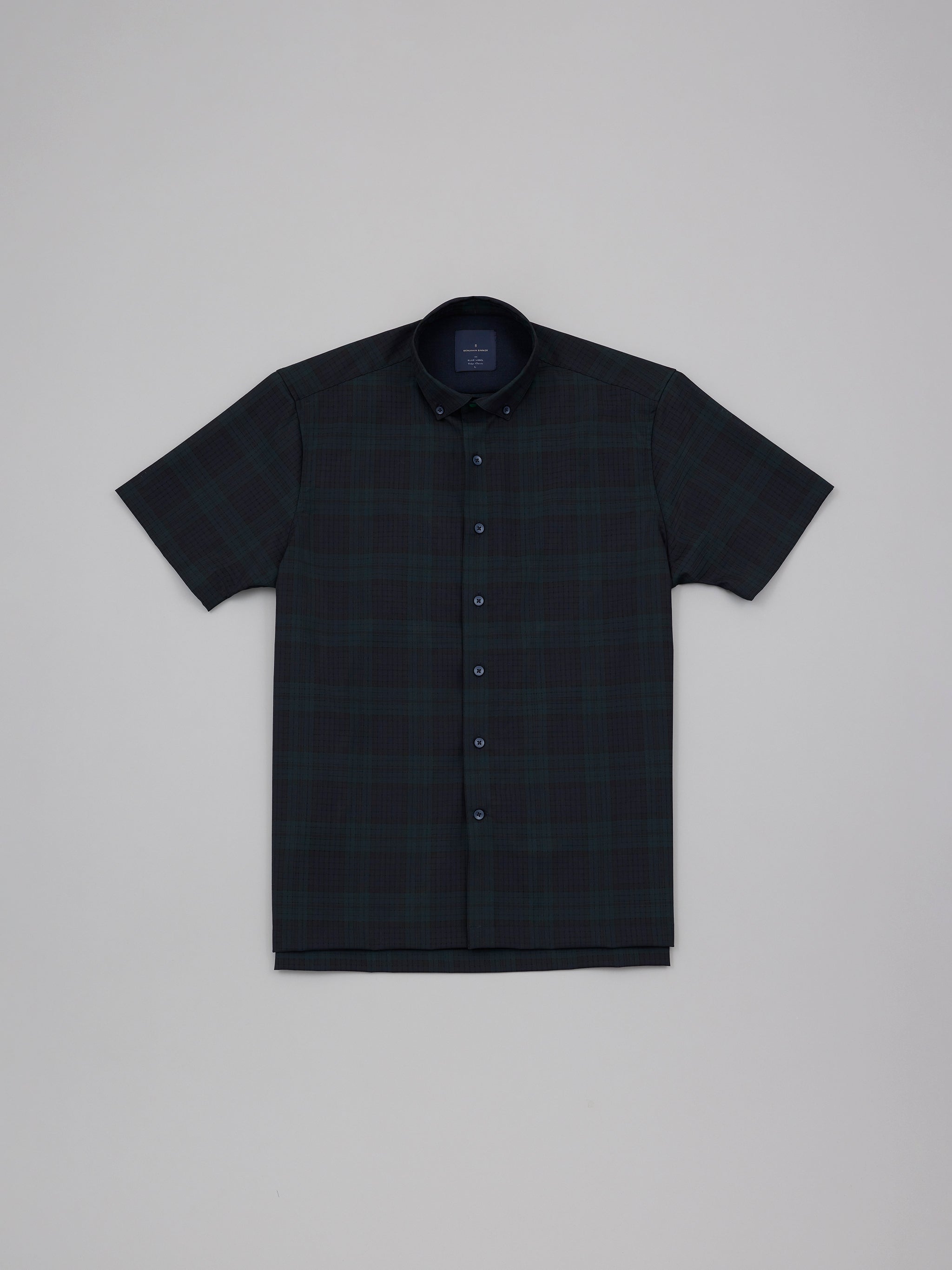 Yuhi Navy Button Down