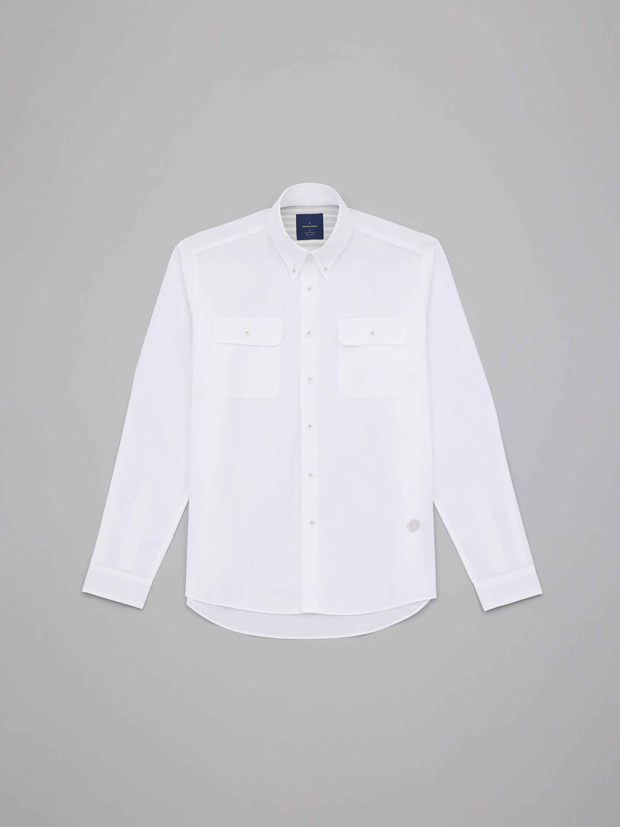 Shichi White Seersucker