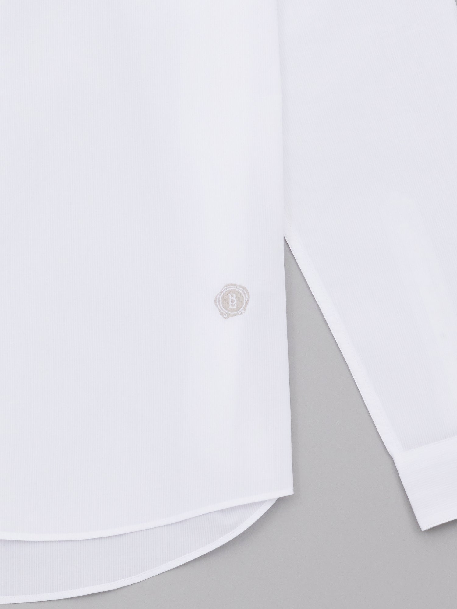 Shichi White Seersucker