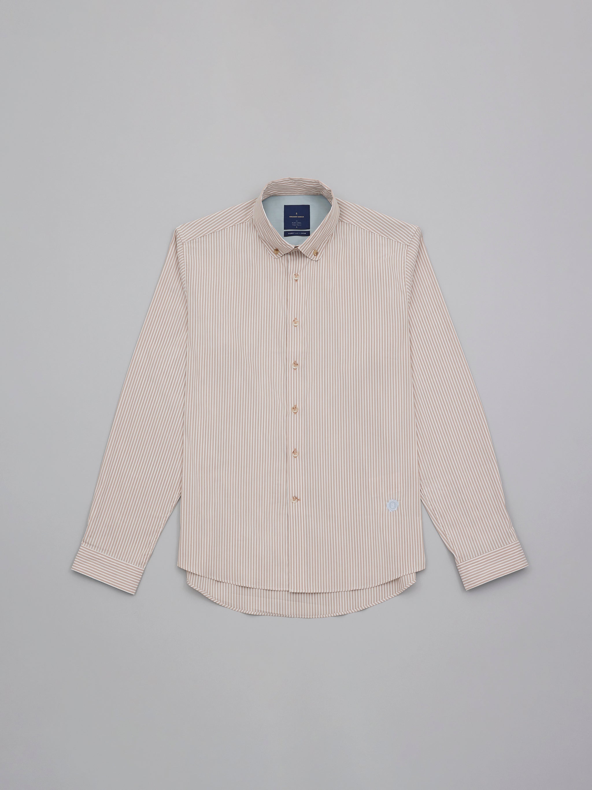 Matsumura Taupe Stripe