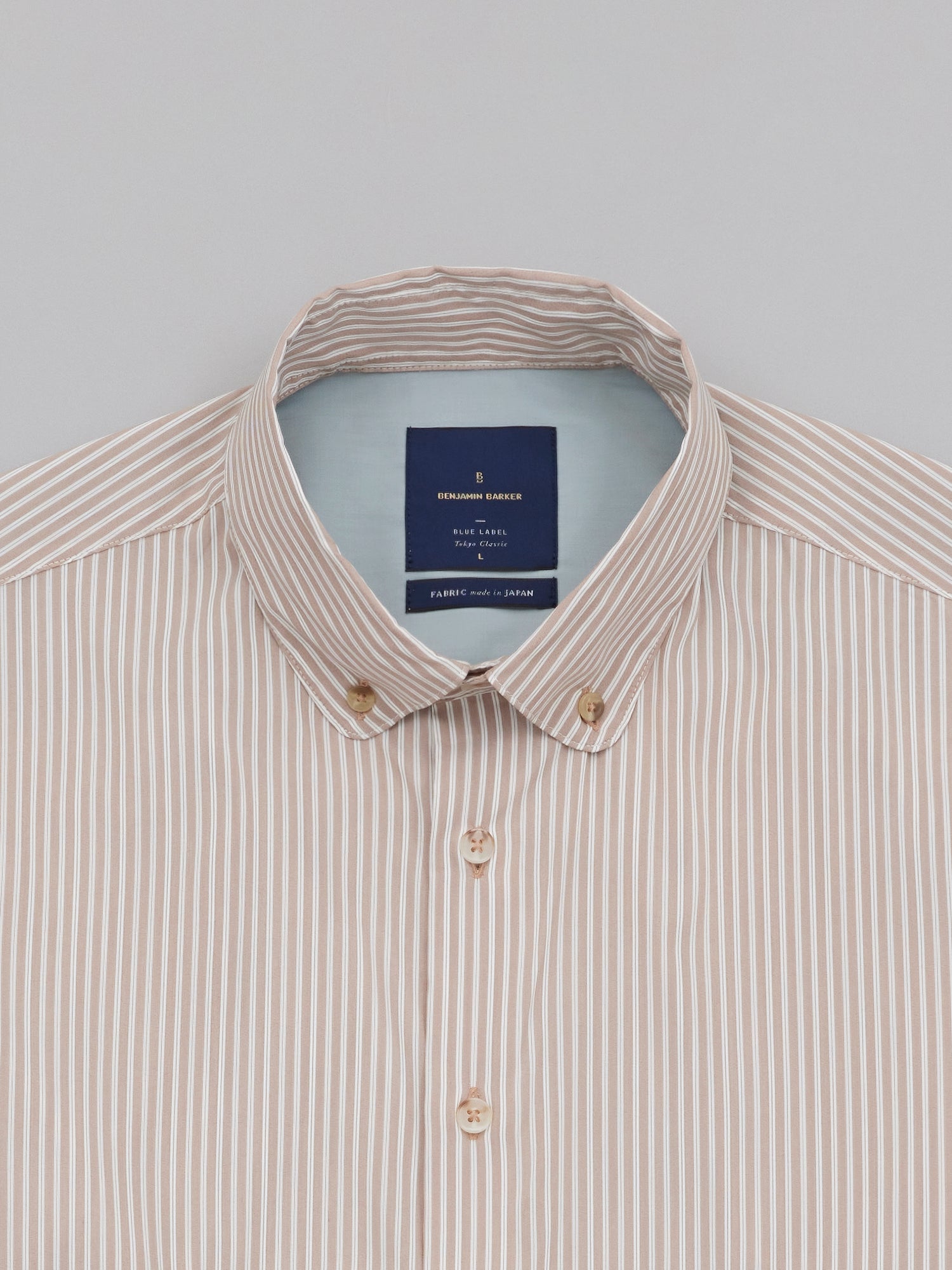 Matsumura Taupe Stripe