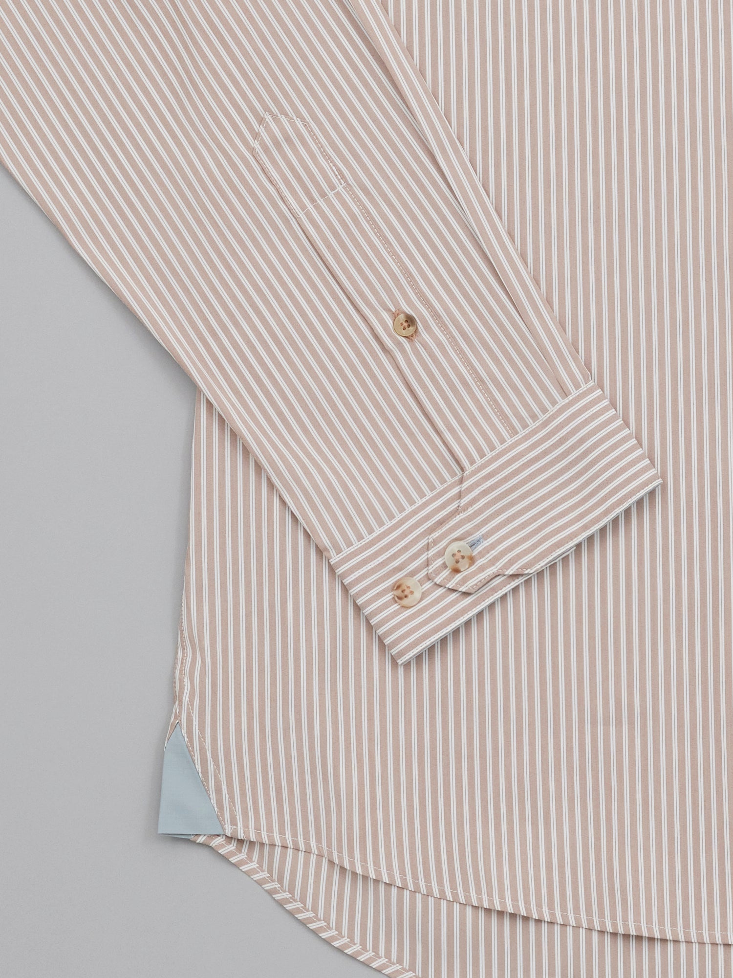 Matsumura Taupe Stripe