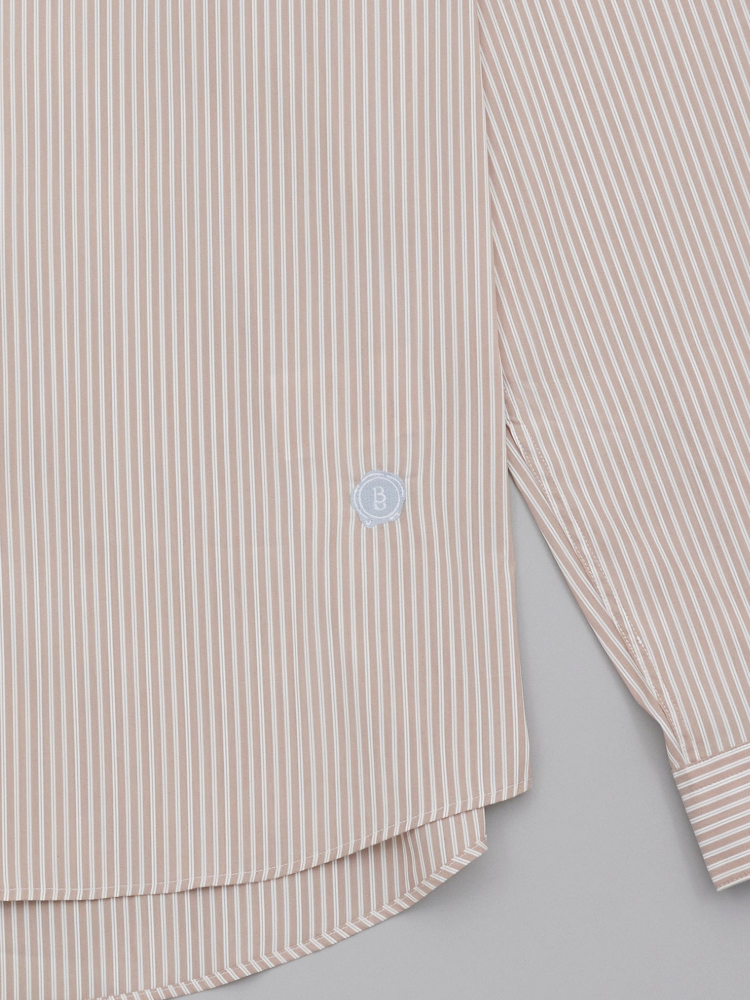 Matsumura Taupe Stripe