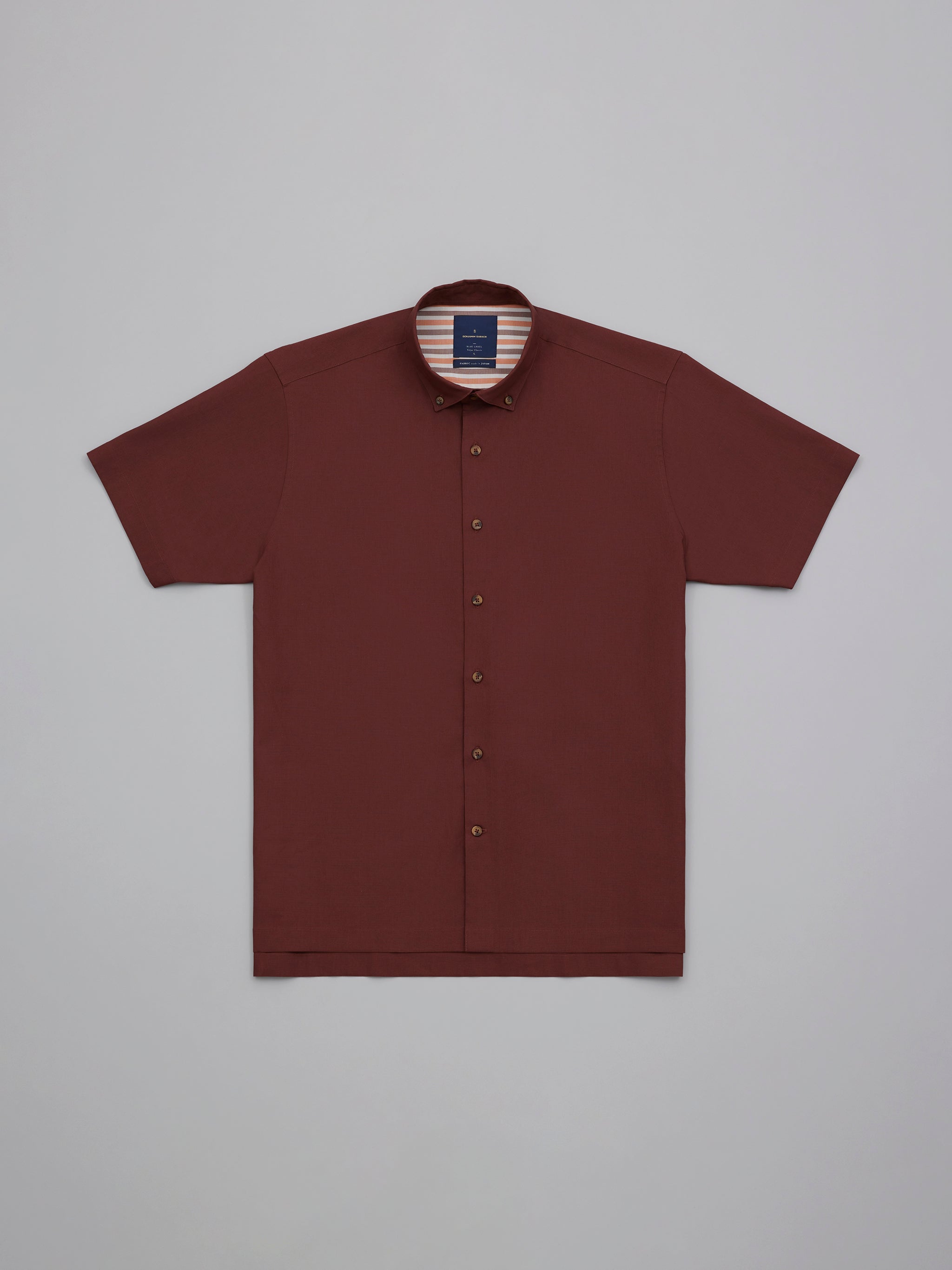 Ish Russet Button Down S/S