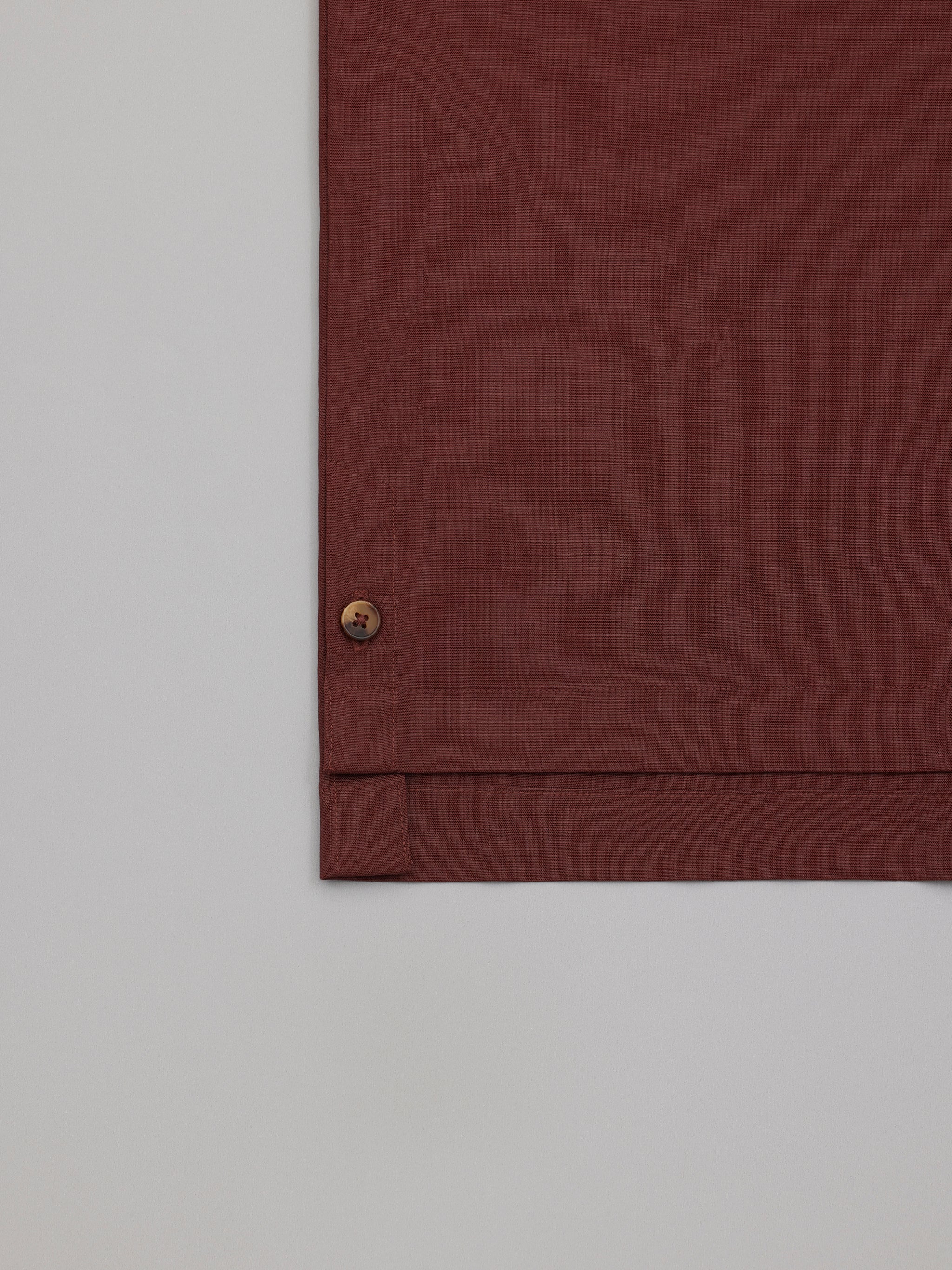 Ish Russet Button Down S/S