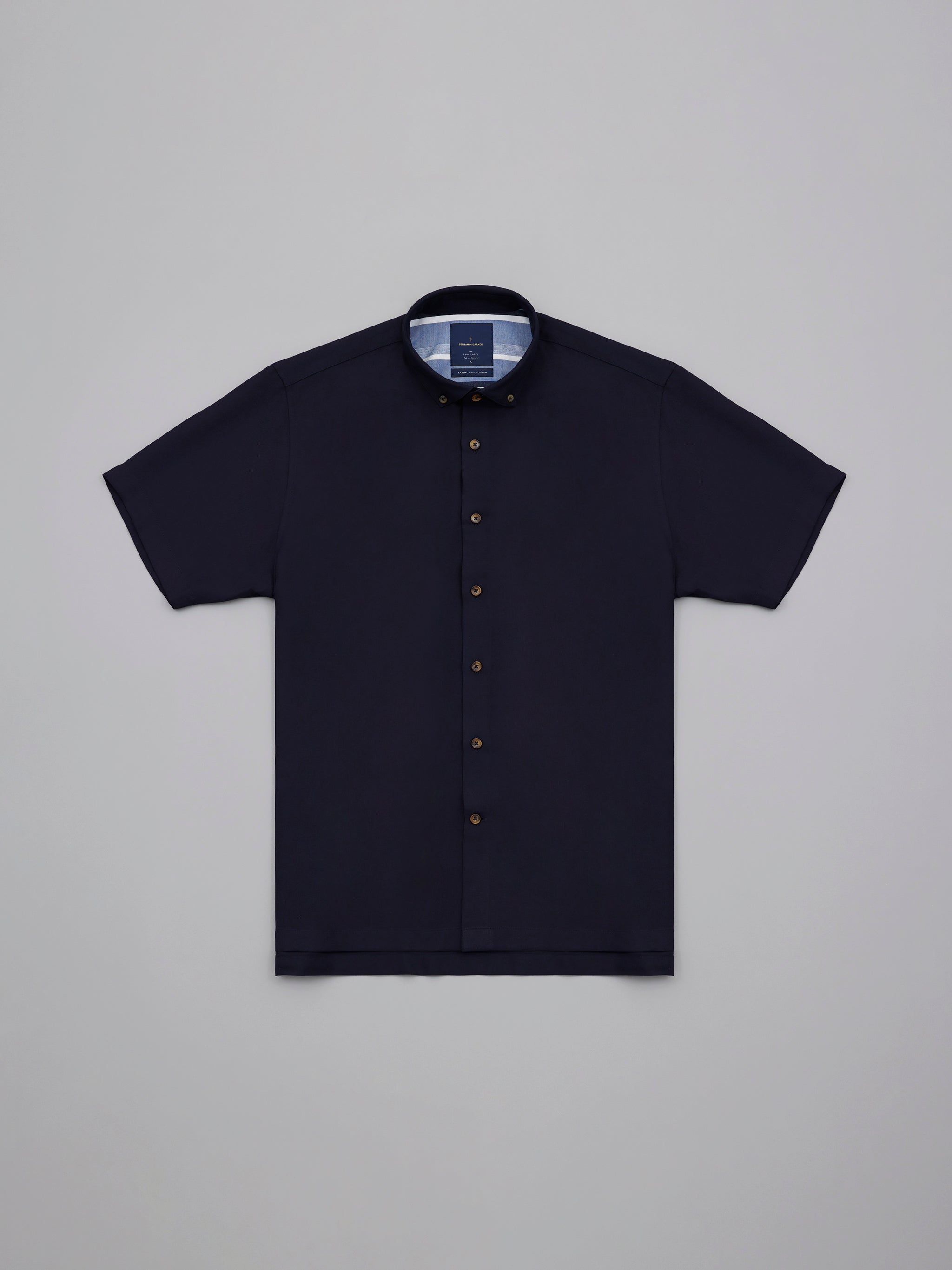 Yasai Ink Blue Button Down S/S