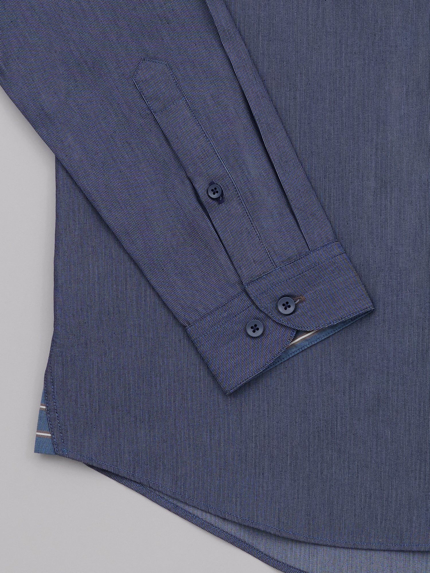 Shichi Navy Stripe Button Down