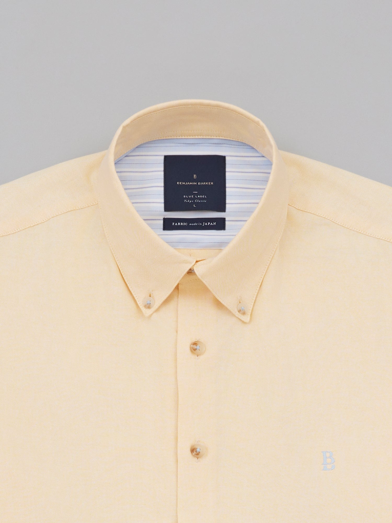 Ish Yellow Logo Button Down