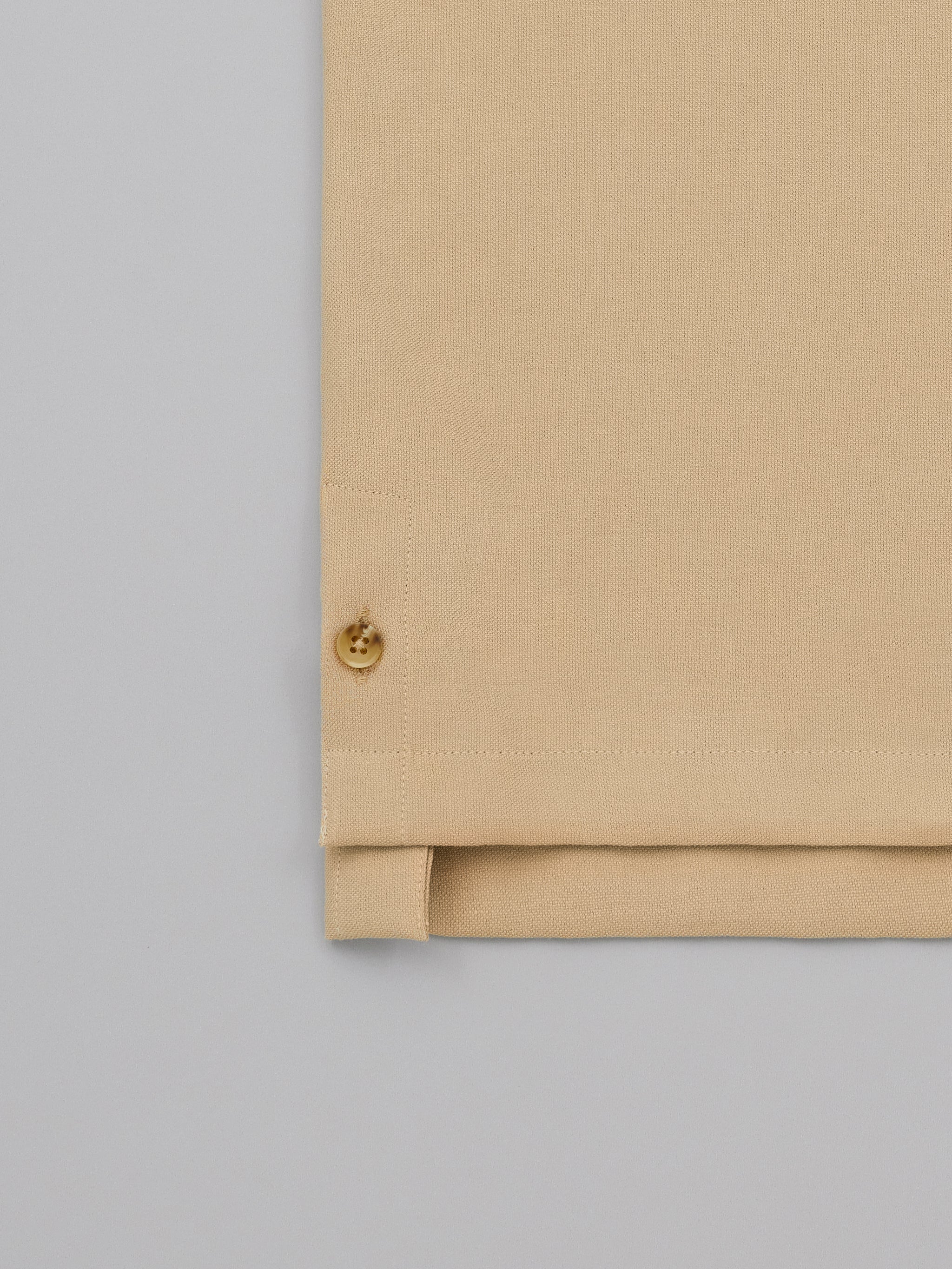 Fumiya Khaki Textured Cuban