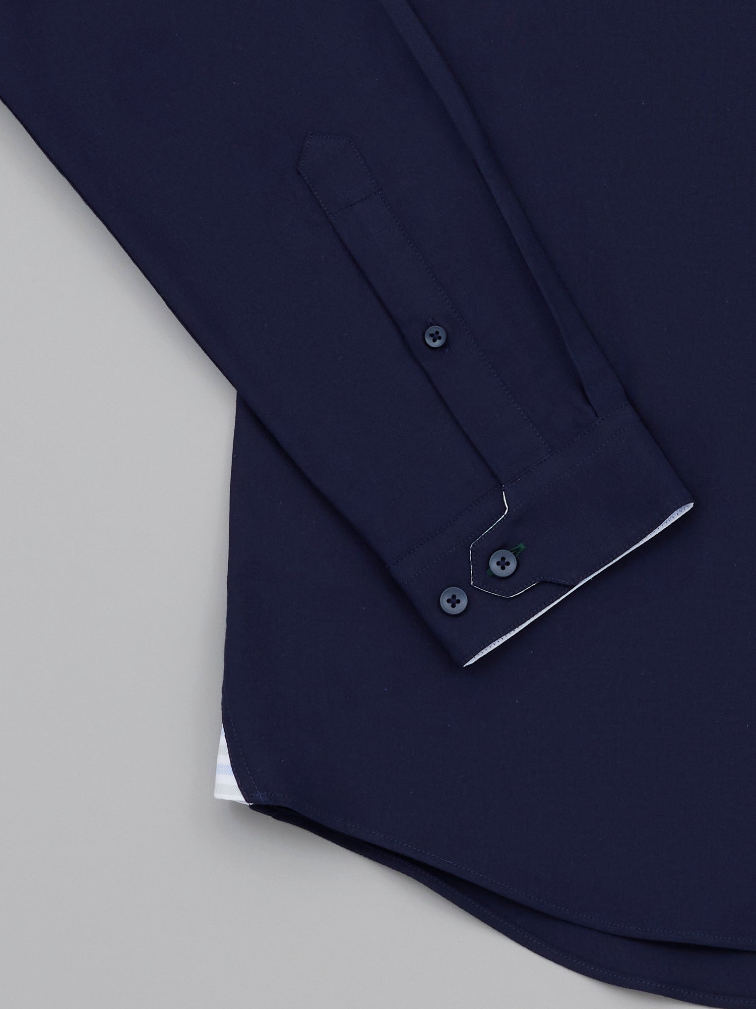 Takashi Navy Button Down