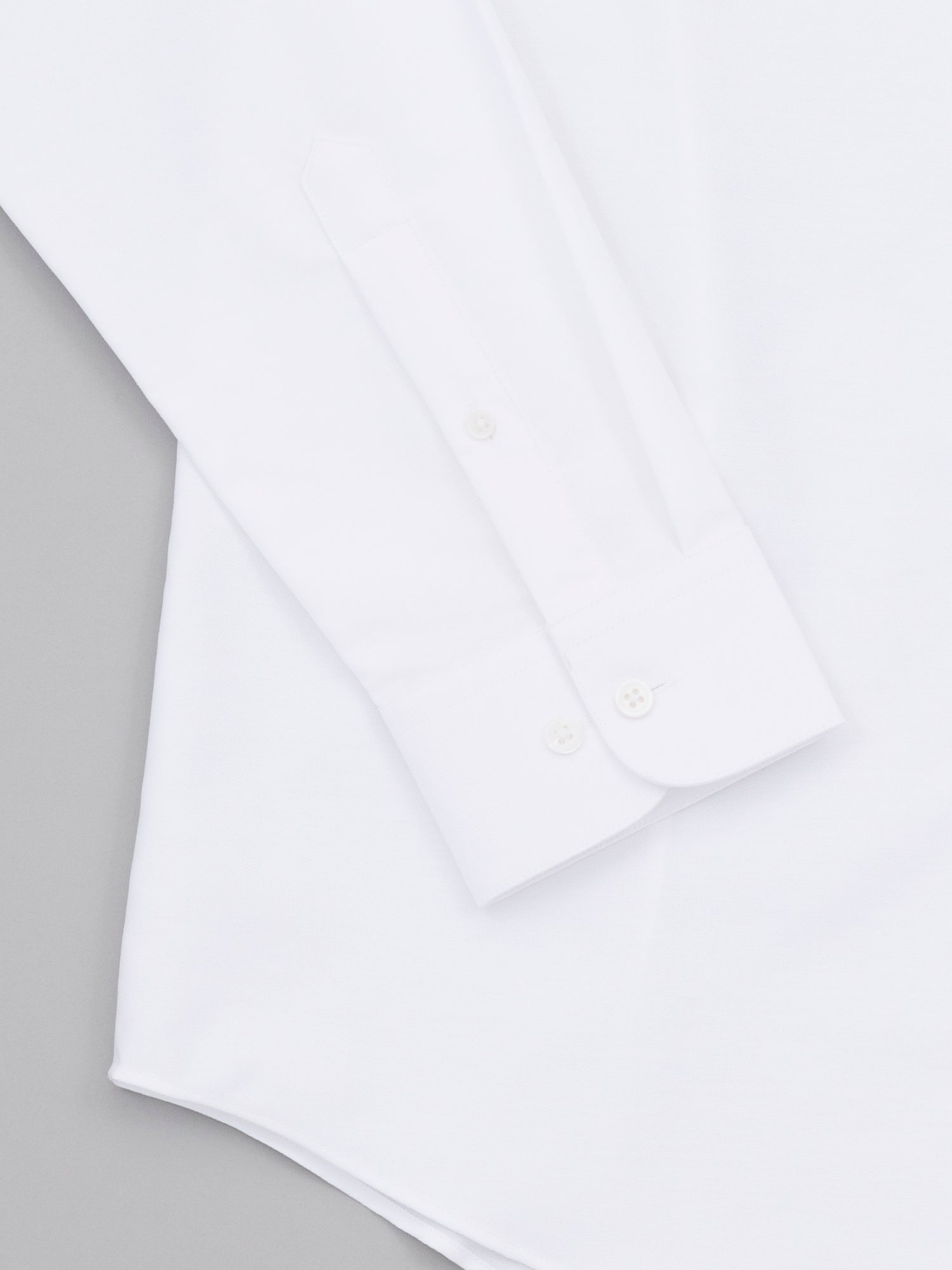 100/2 Perfect White Supima in Button Down