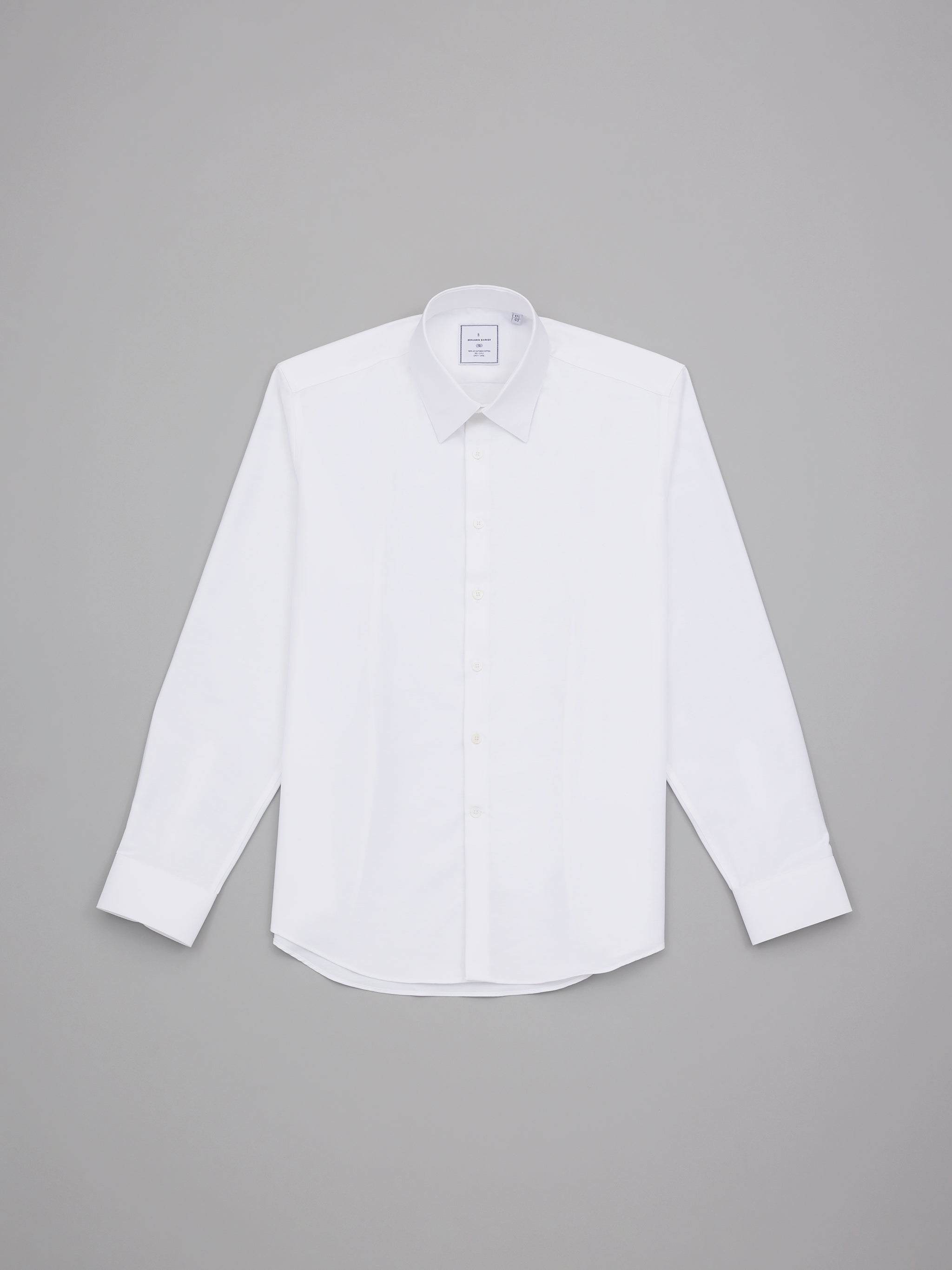 100/2 Supima in Perfect White