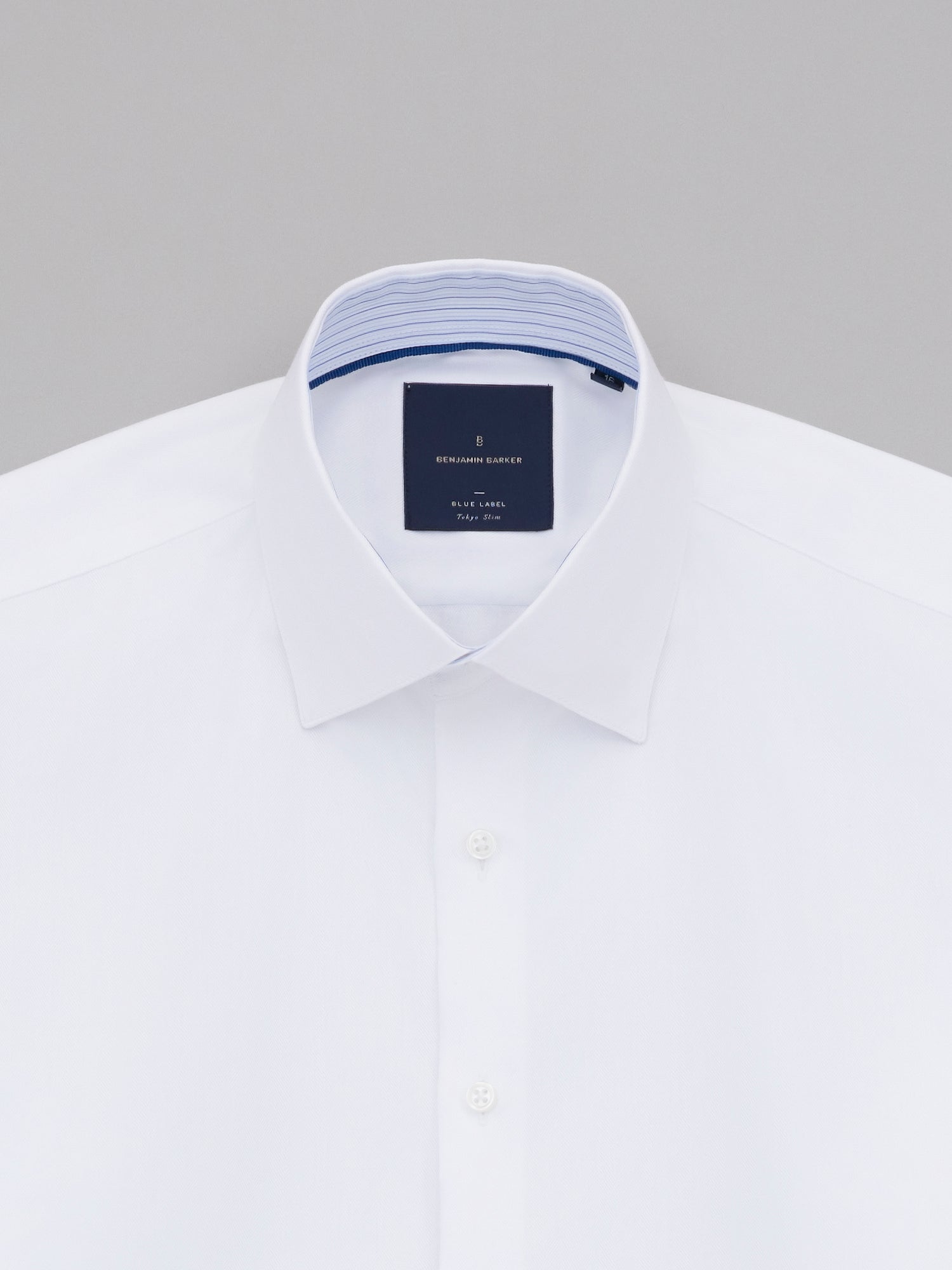 Kase White Easy Care Herringbone