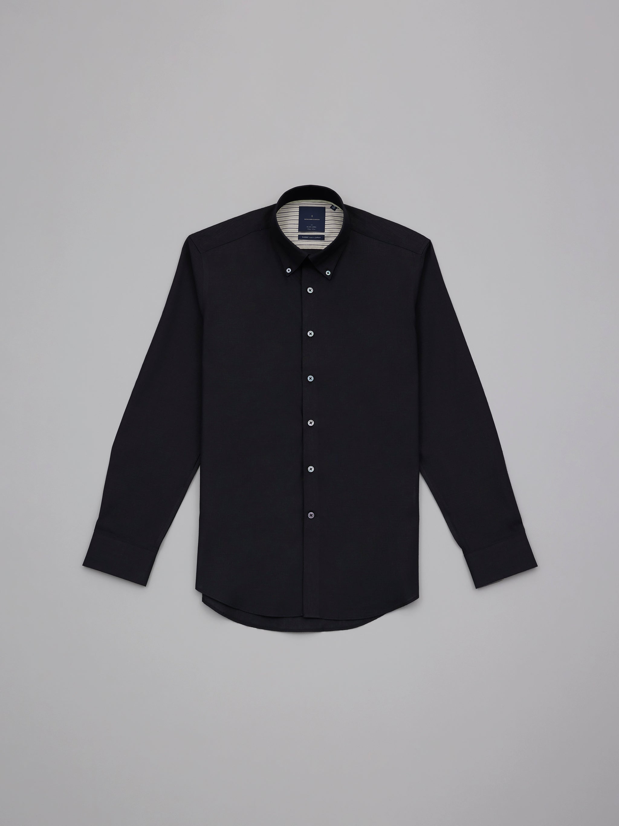 Yoshida Black Albini Extralino Linen